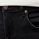 Erkek Regular Fit Denim Siyah Pantolon