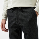 Erkek Tapered Fit Chino Siyah Pantolon