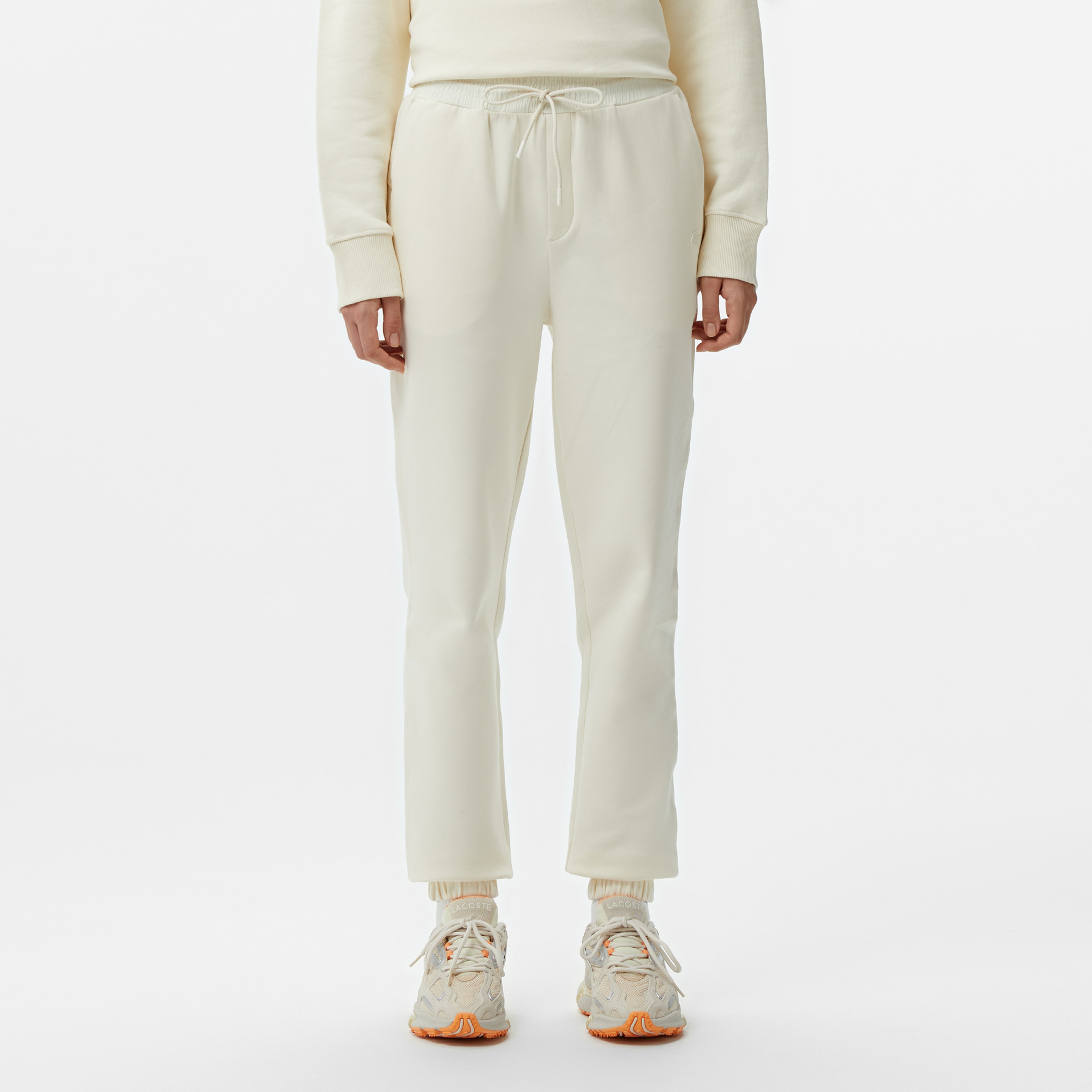 Kadın Jogger Beyaz Pantolon