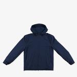 Erkek Relaxed Fit Kapüşonlu Lacivert Yağmurluk