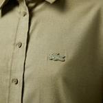 Kadın Loose Fit Haki Gömlek