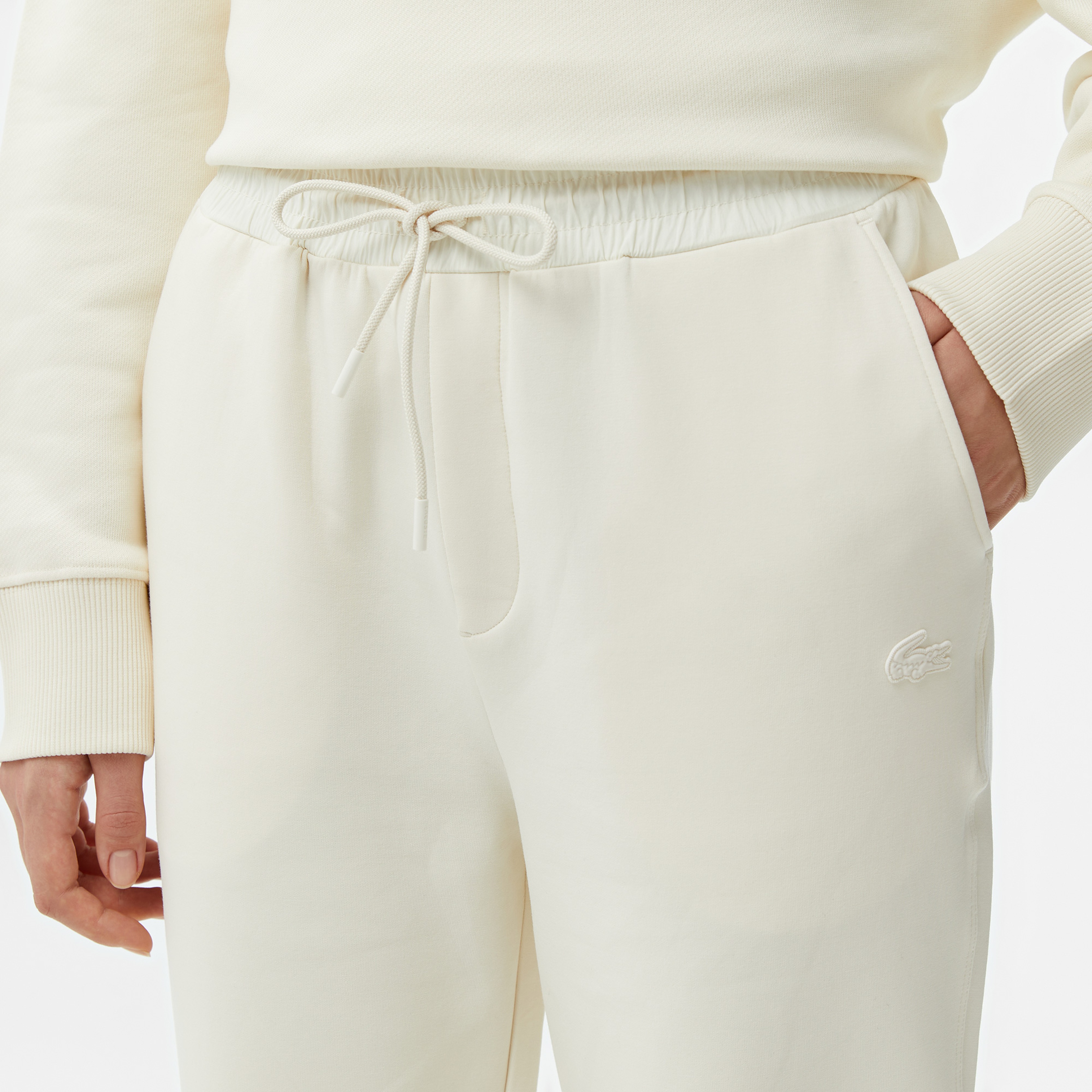 Kadın Jogger Beyaz Pantolon