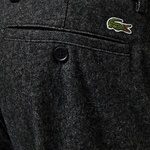 Erkek Tapered Fit Chino Siyah Pantolon