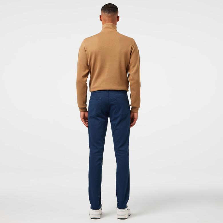 Erkek Regular Fit Casual Lacivert Pantolon