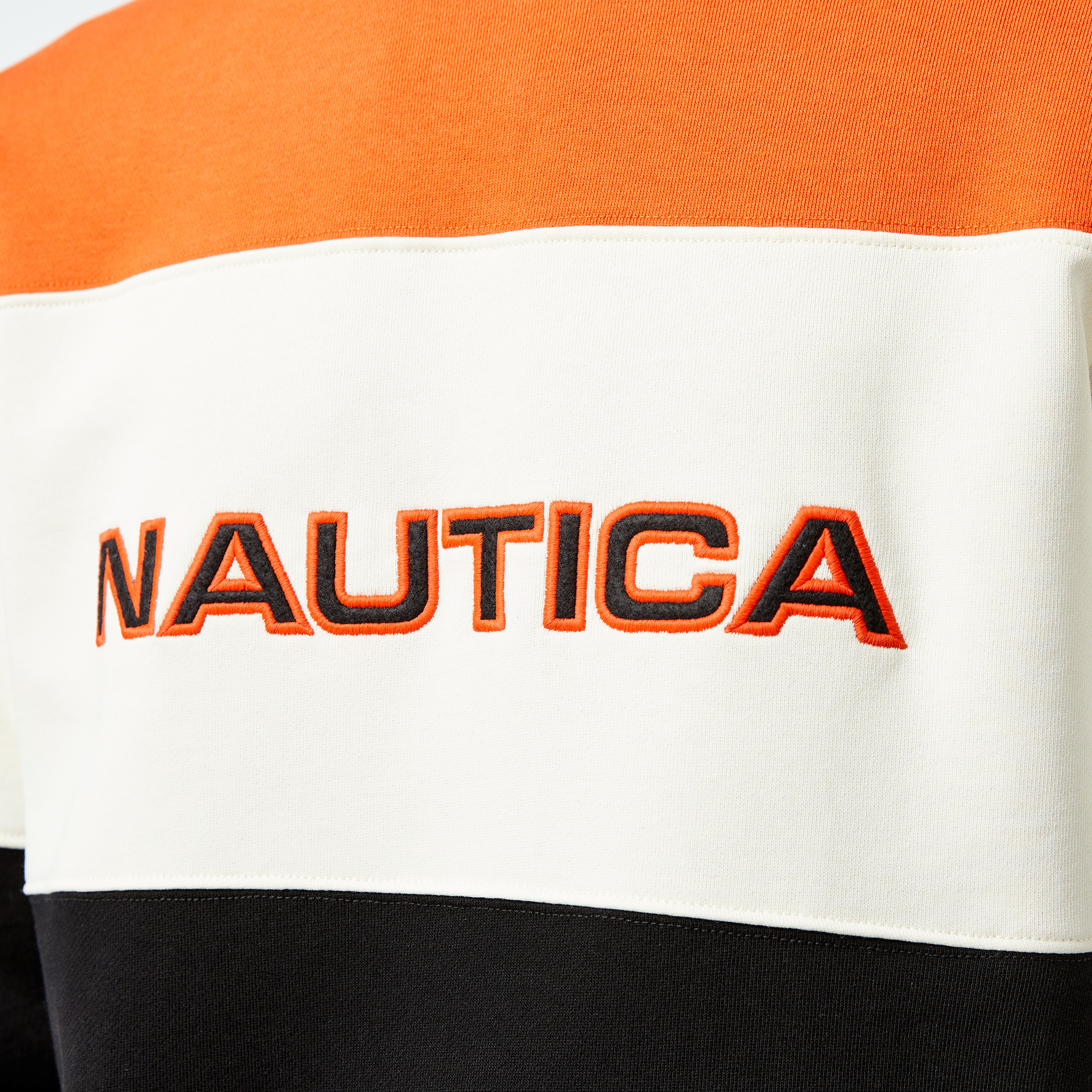 Nautica Erkek Turuncu Regular Fit Sweatshirt