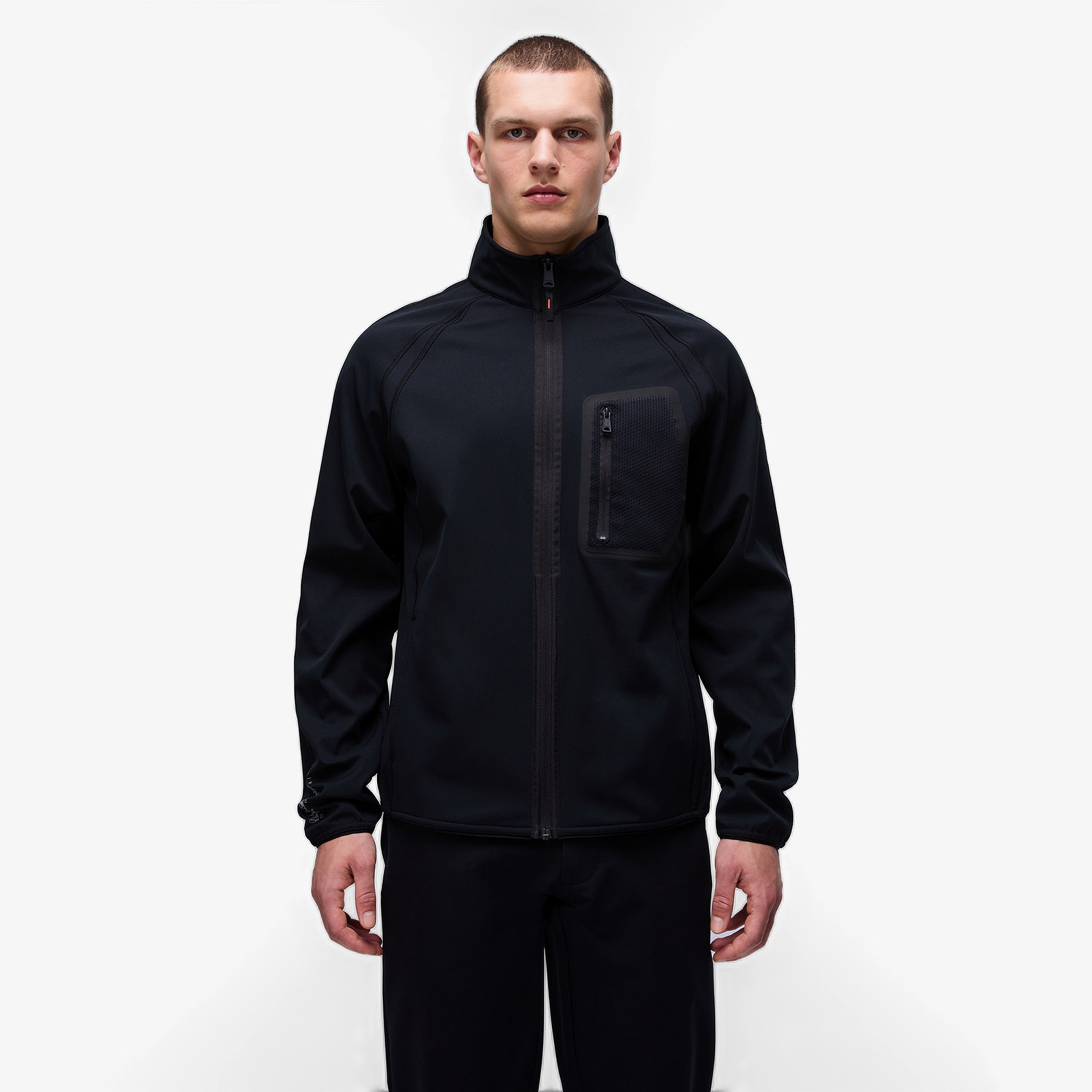 Napapijri B-Lorze FZ Stand Erkek Siyah Sweatshirt