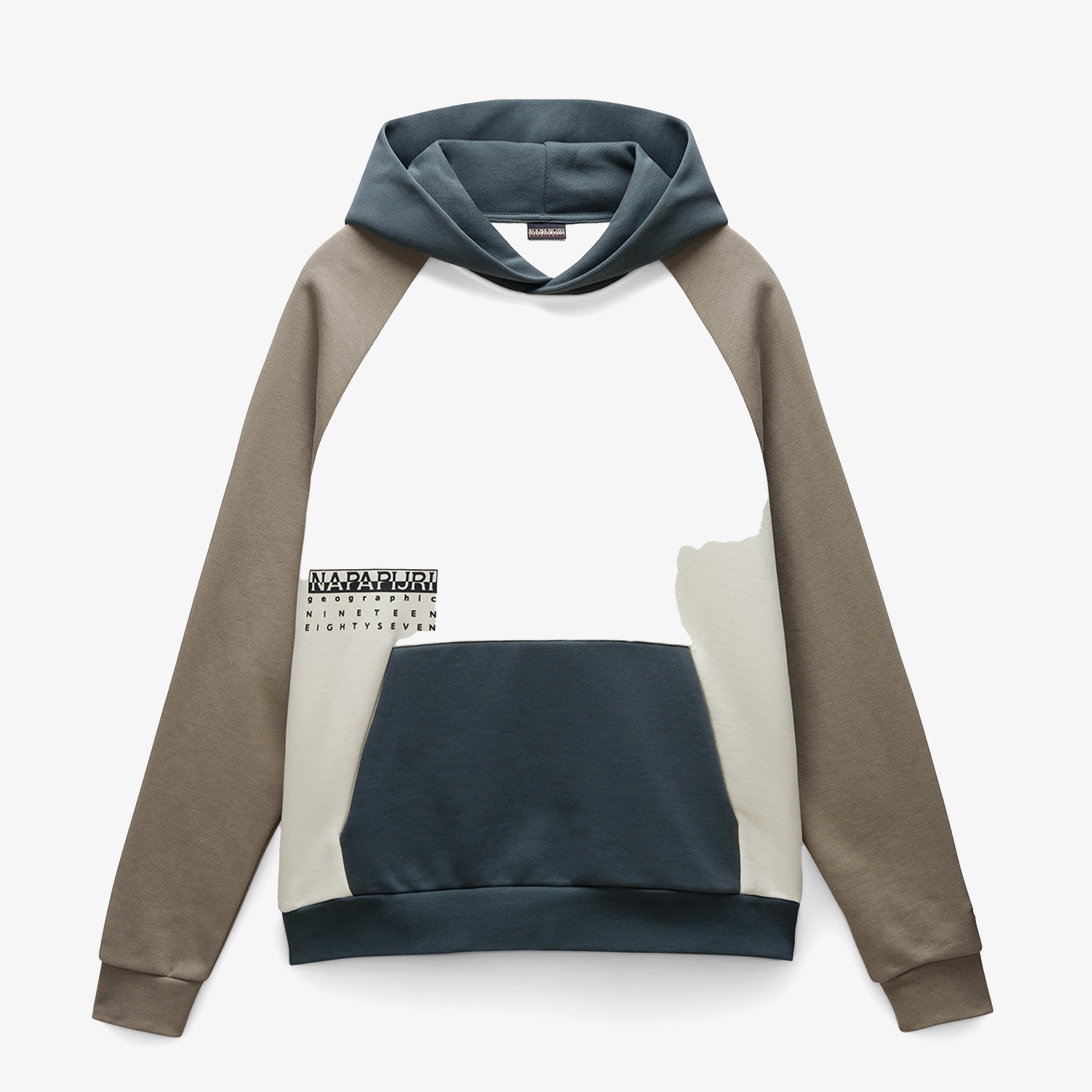 Napapijri B-Premium H Erkek Krem Sweatshirt