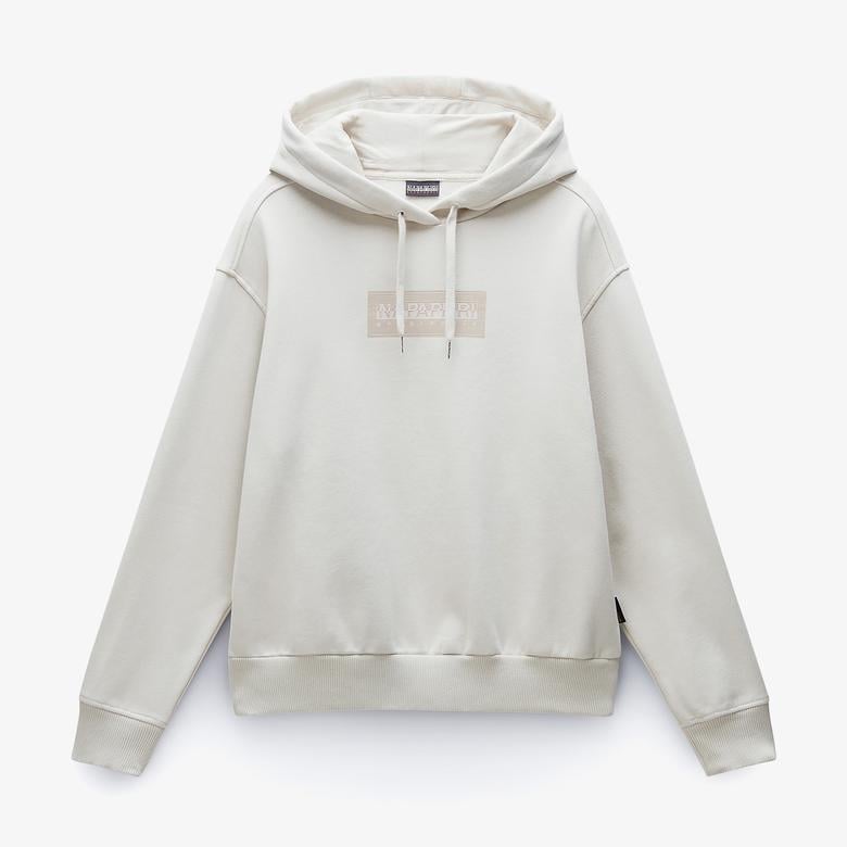 Napapijri B-Box Logo H W Kadın Bej Sweatshirt