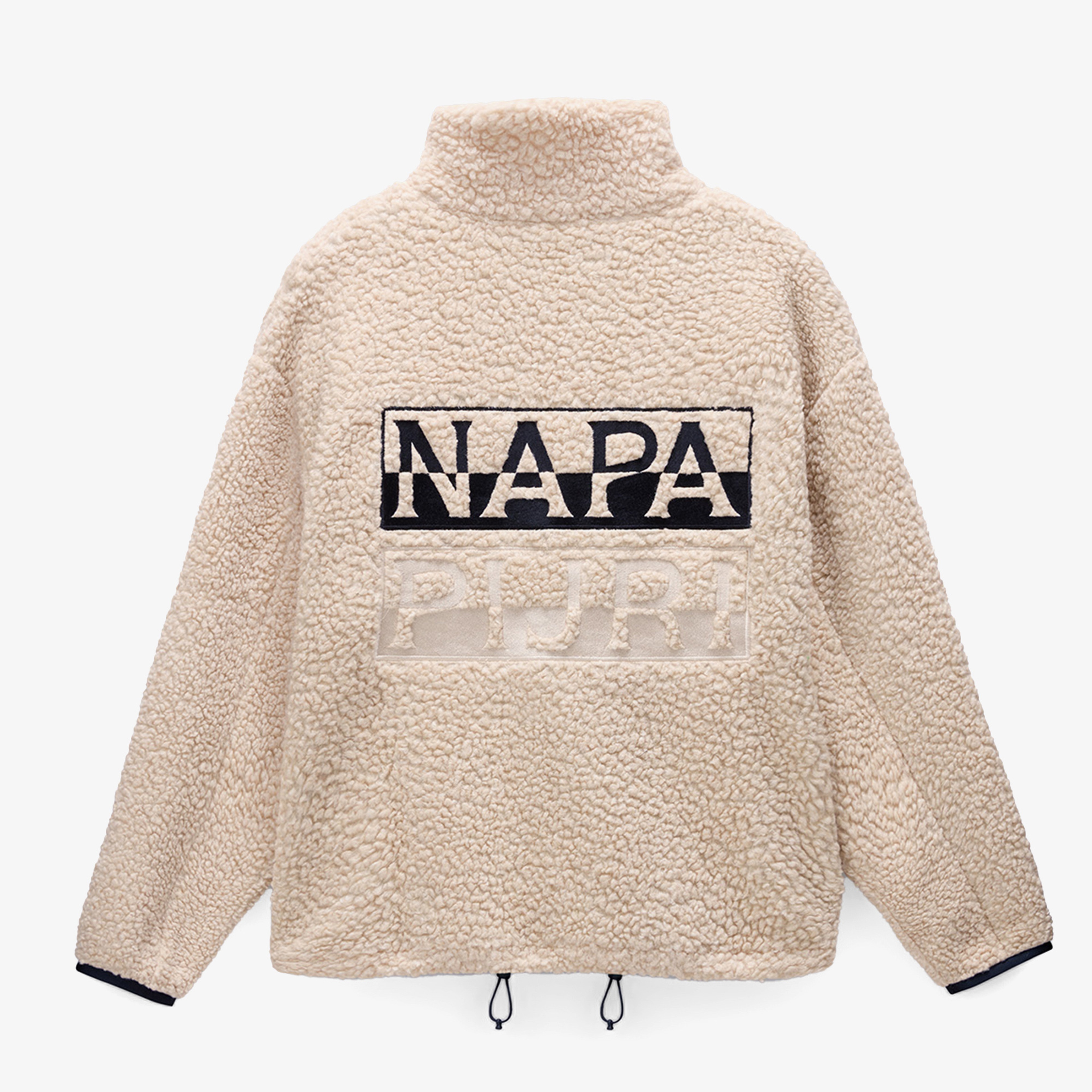 Napapijri T-Jaman Fz Erkek Beyaz Ceket