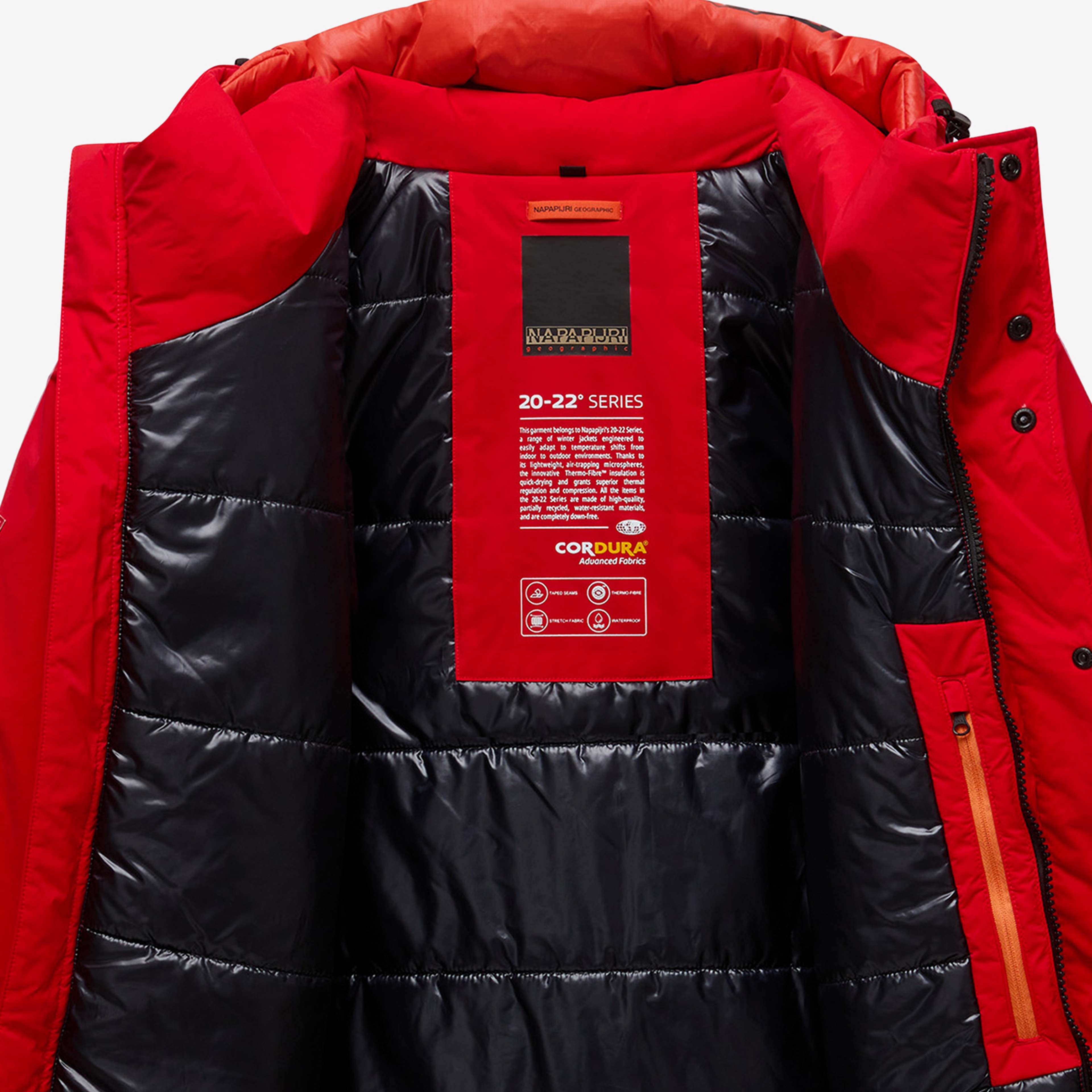 Napapijri 20-22 Parka Erkek Kırmızı Mont