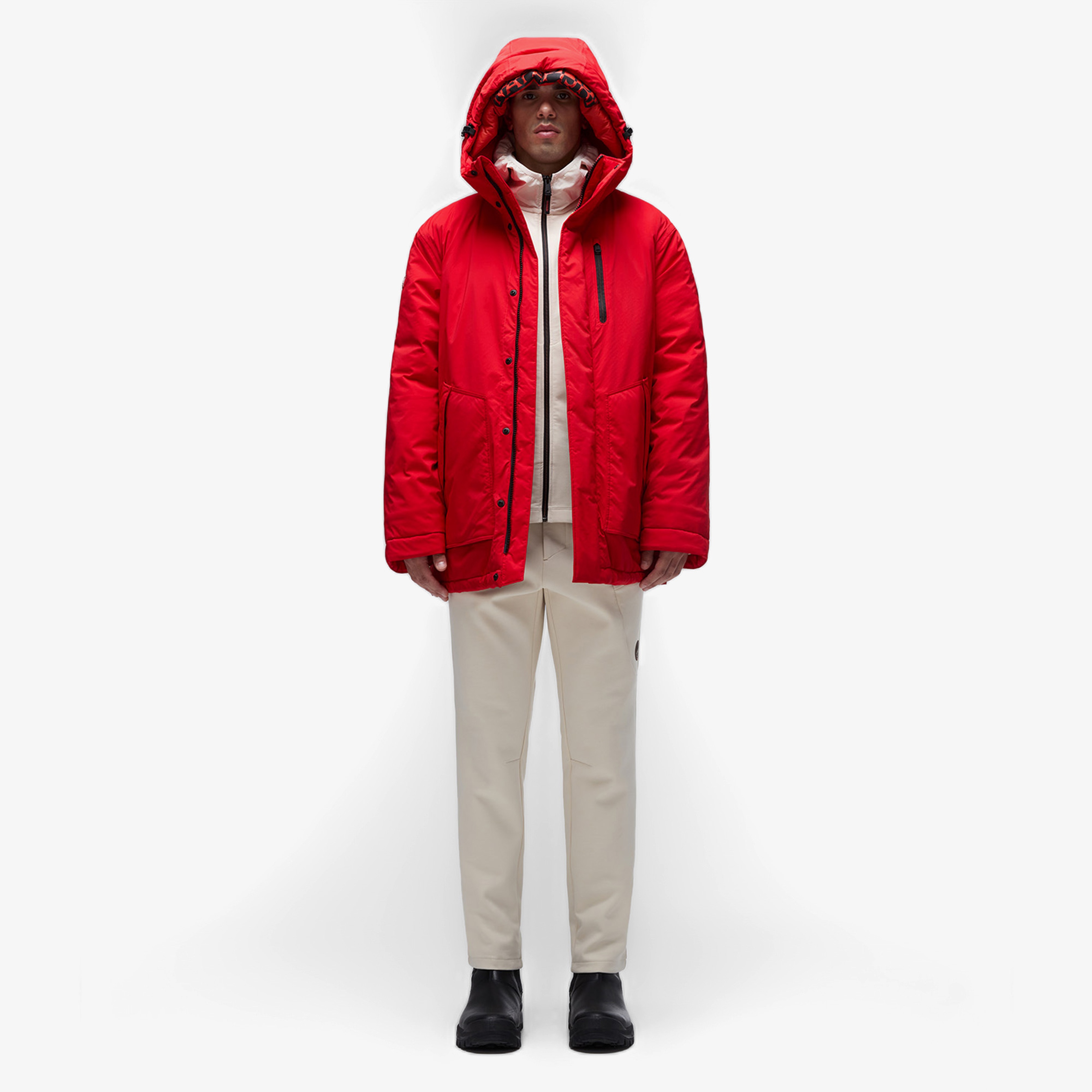 Napapijri 20-22 Parka Erkek Kırmızı Mont