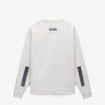 Napapijri S-Jaman Ls Erkek Beyaz T-Shirt