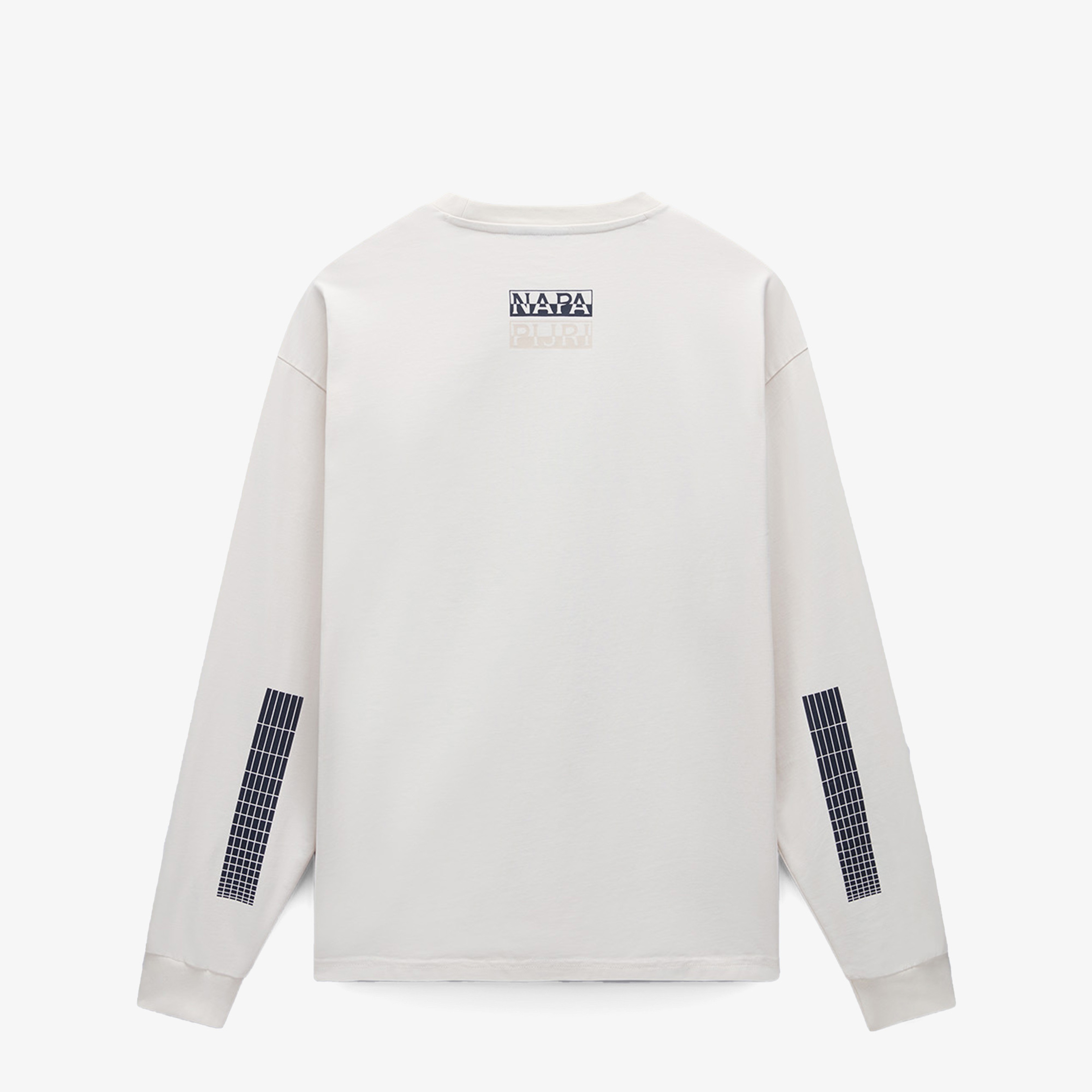 Napapijri S-Jaman Ls Erkek Beyaz T-Shirt