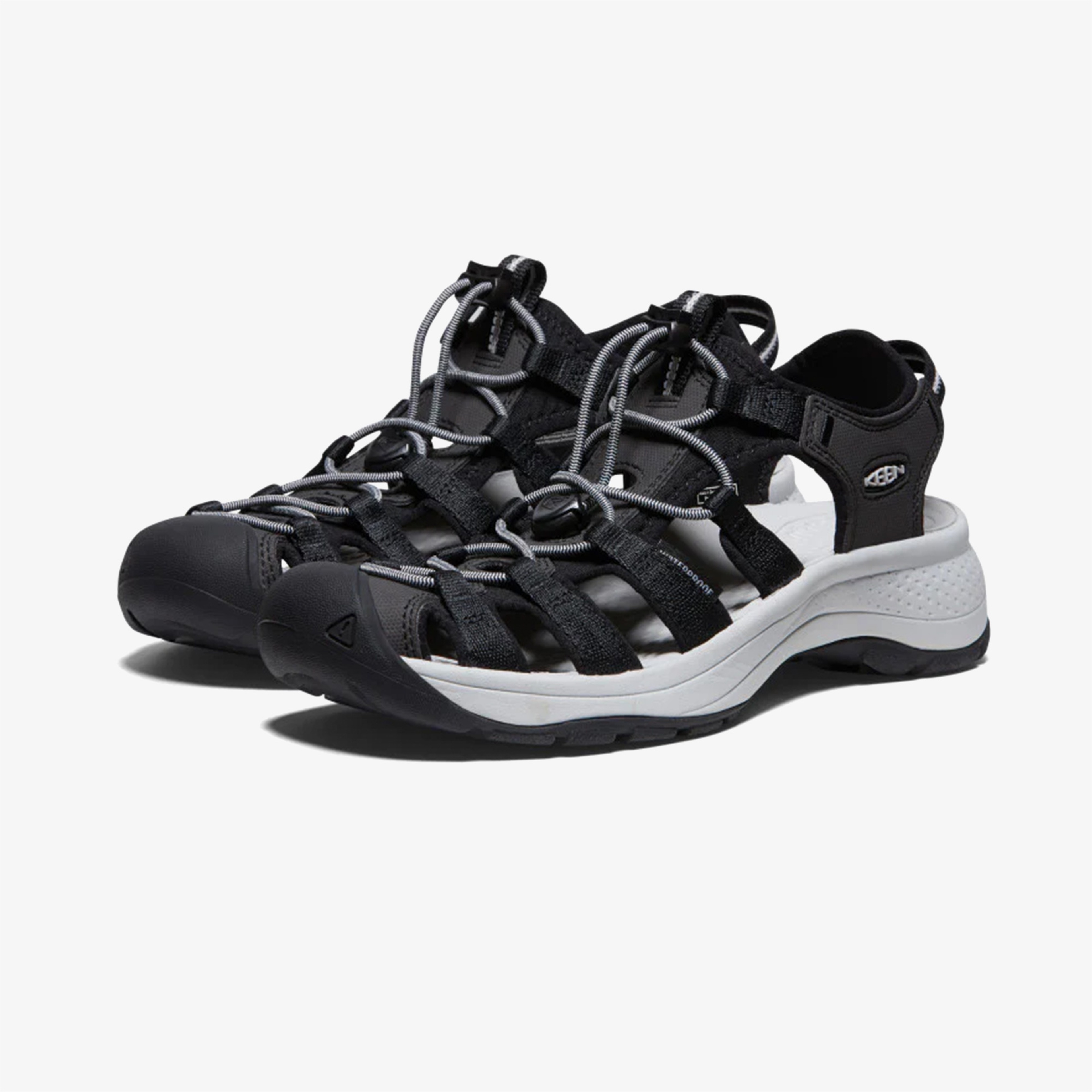 Keen Astoria West Kadın Siyah/Gri Sandalet