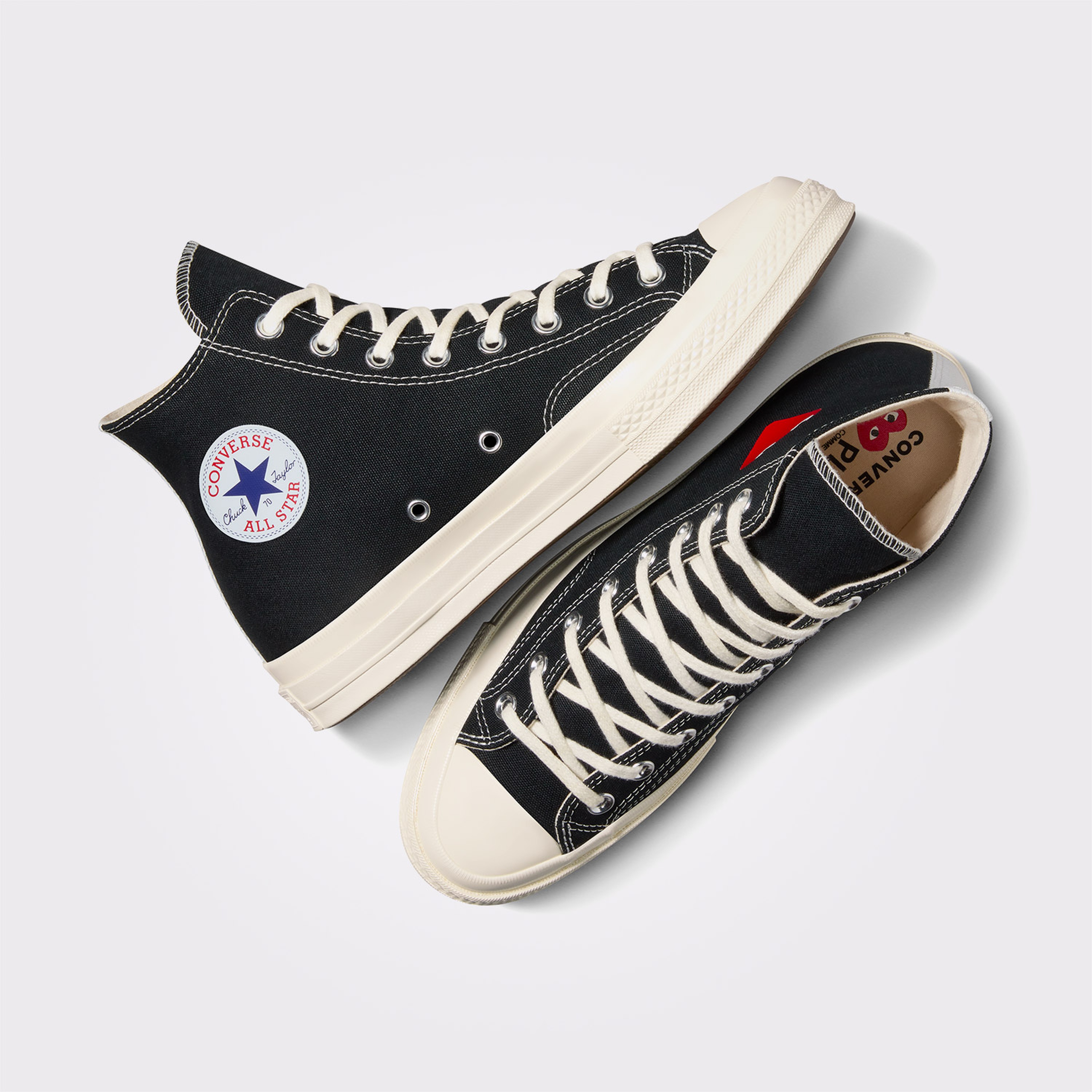 Converse Chuck 70 Comme des Garçons Unisex Siyah Bilekli Sneaker