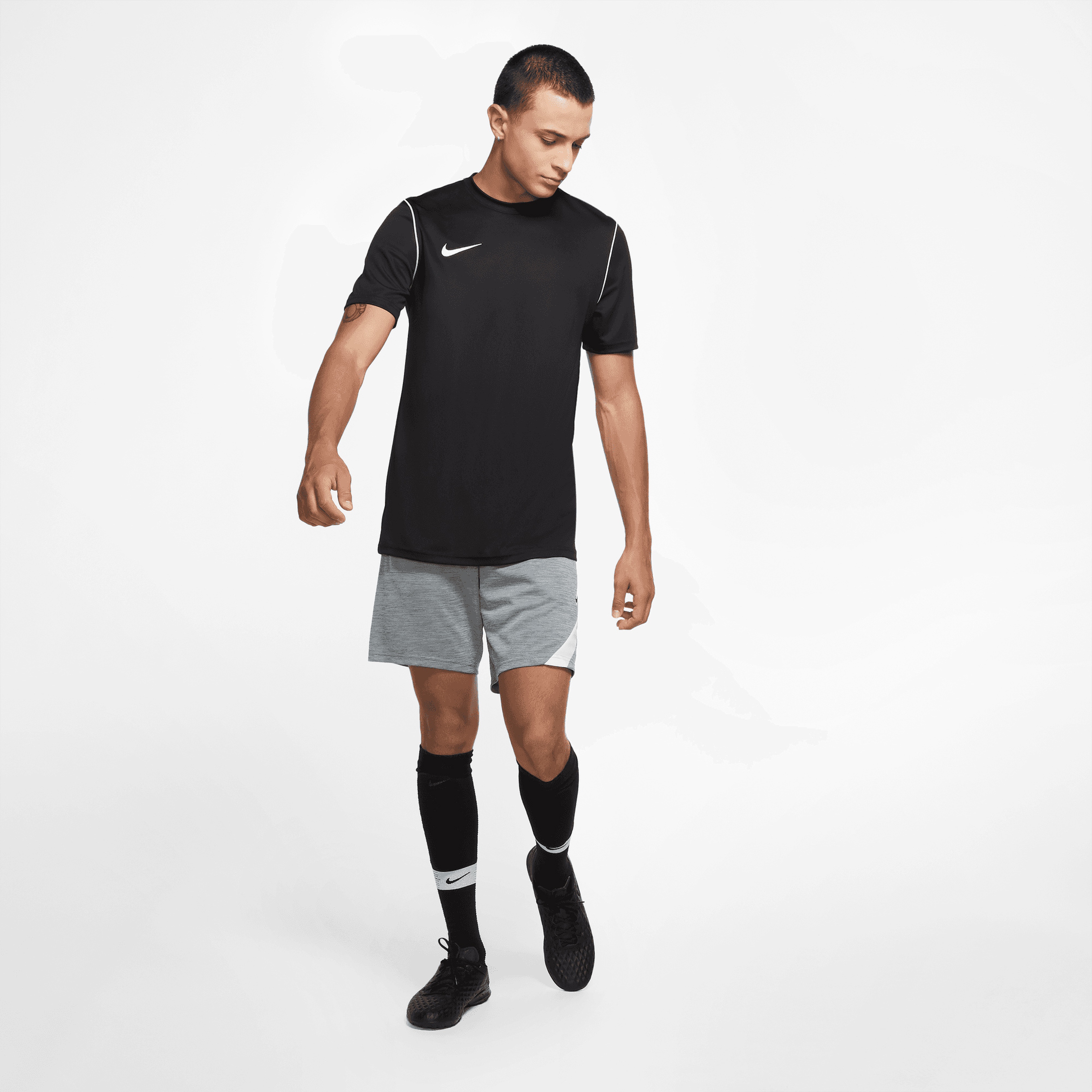 Nike Park 20 Erkek Siyah Antrenman T-Shirt