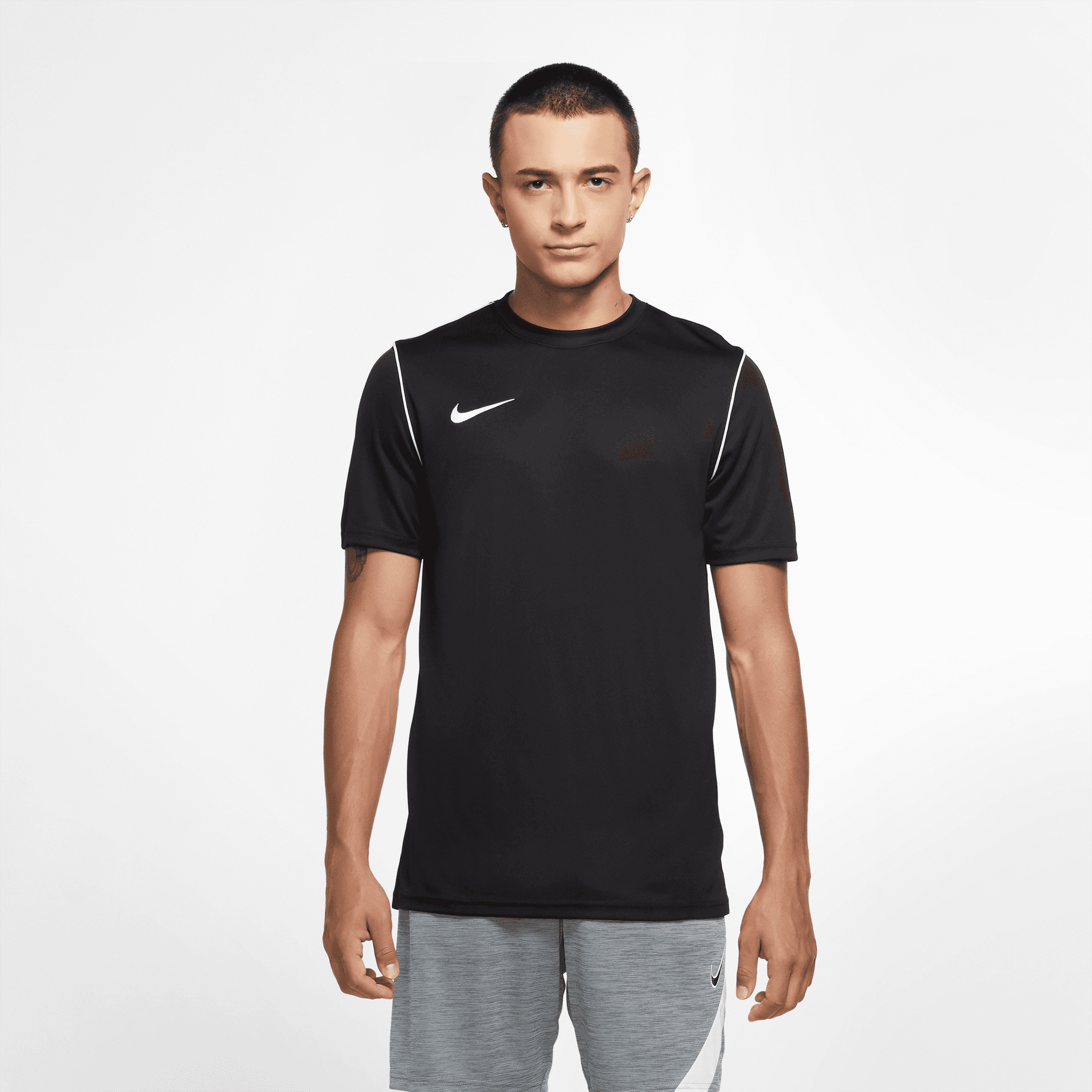 Nike Park 20 Erkek Siyah Antrenman T-Shirt