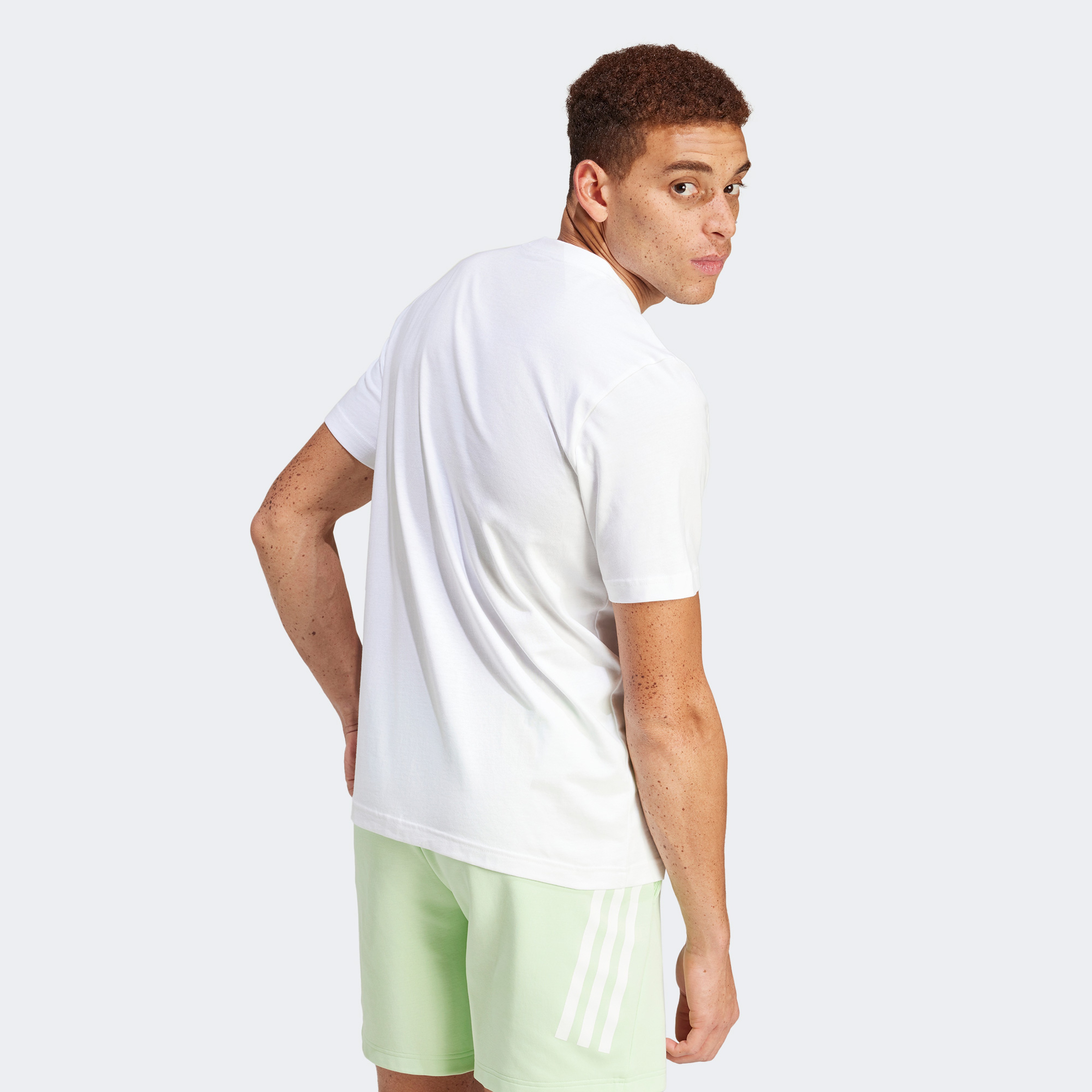 Adidas Erkek Beyaz T-Shirt