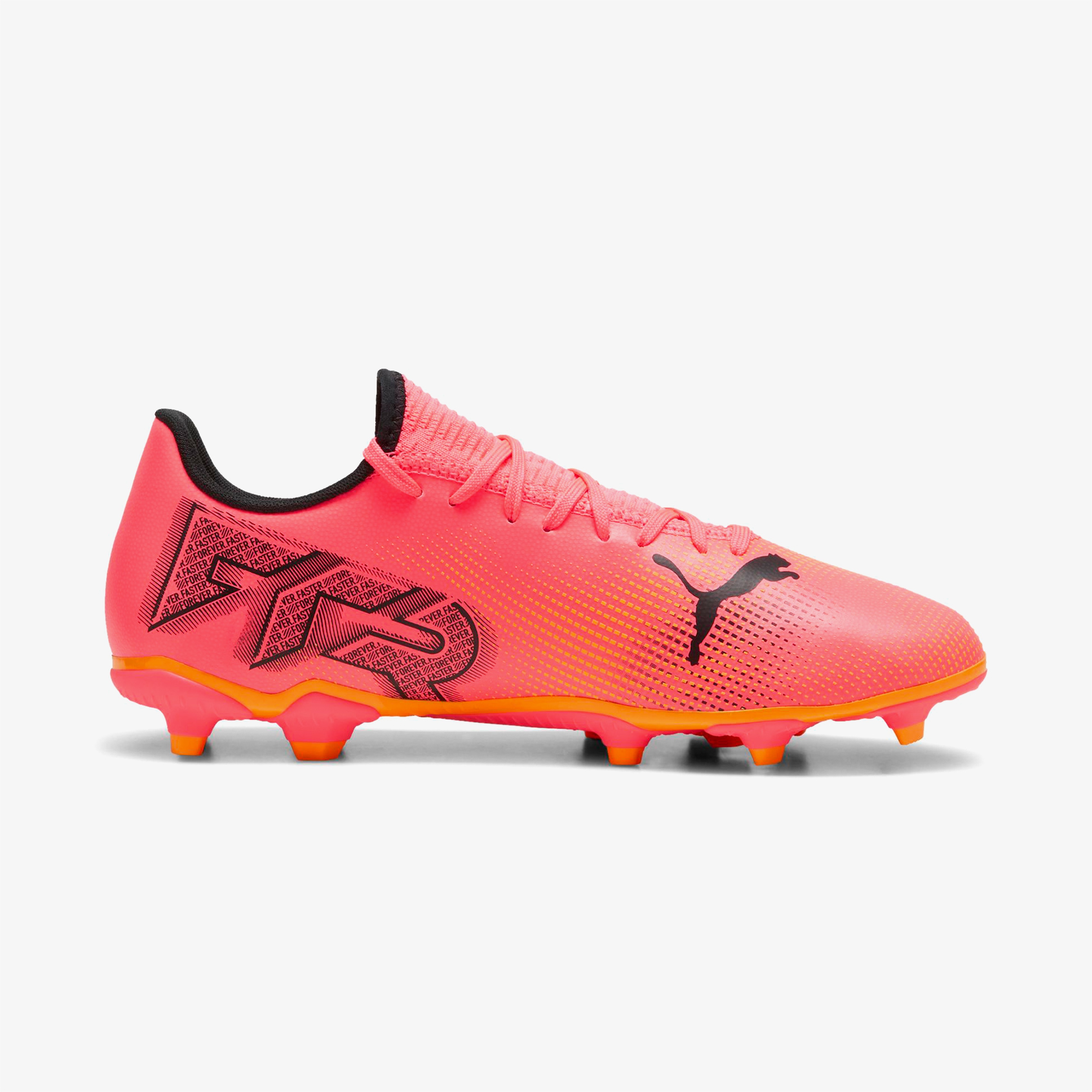 Puma Future 7 Play Fg/Ag Unisex Kırmızı Çim Saha Kramponu