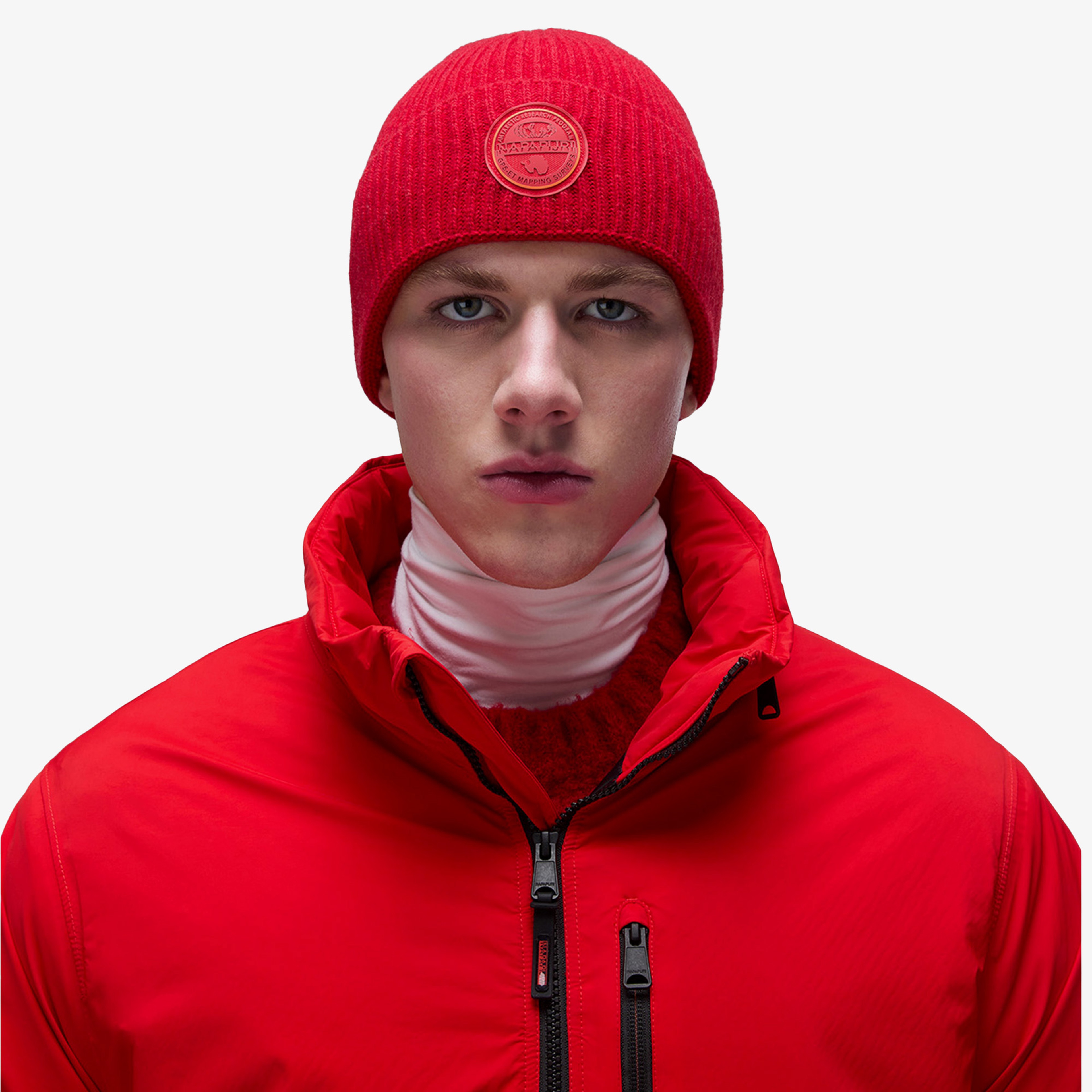 Napapijri F-Singine Erkek Kırmızı Bere