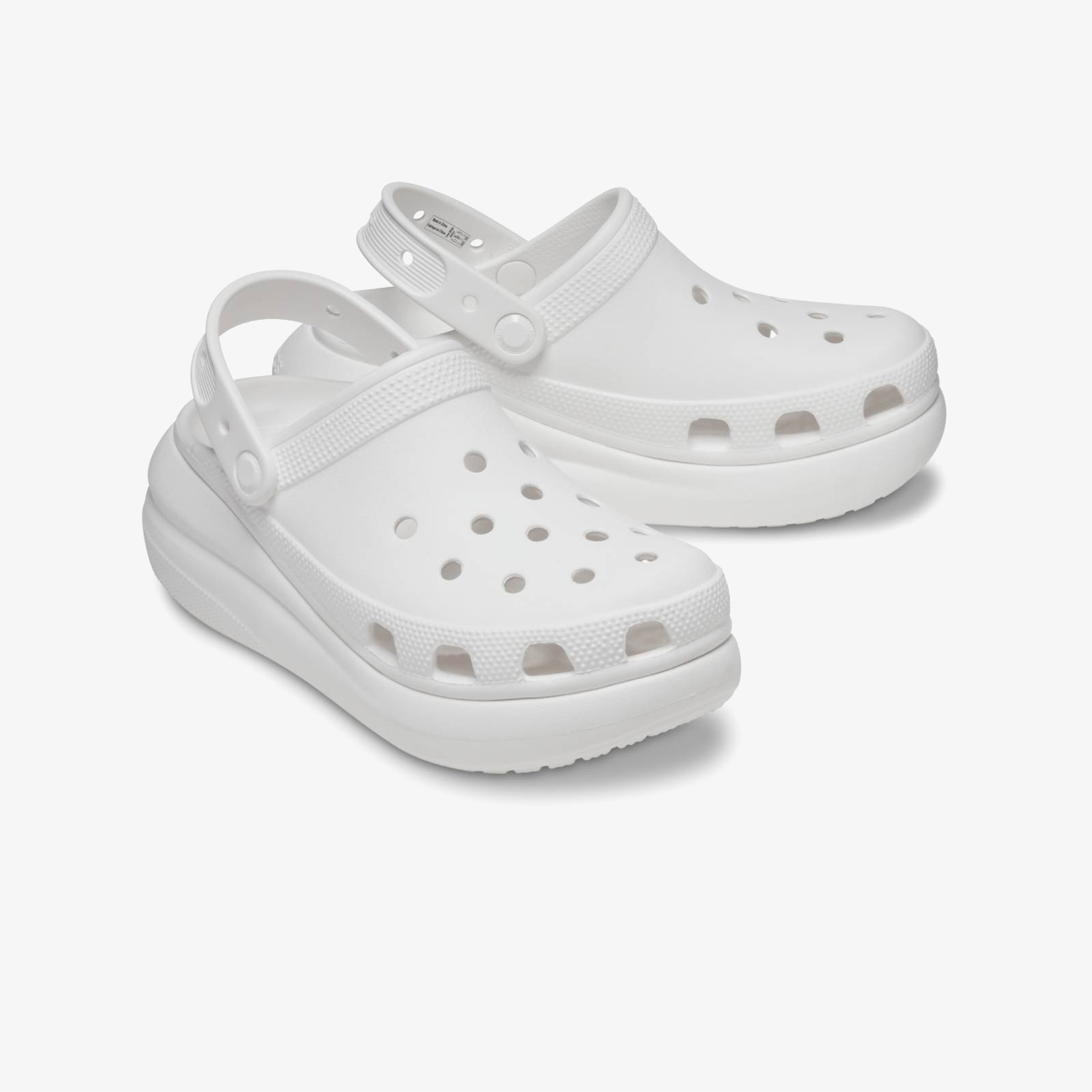 Crocs Classic Crush Quartz Kadın Beyaz Terlik