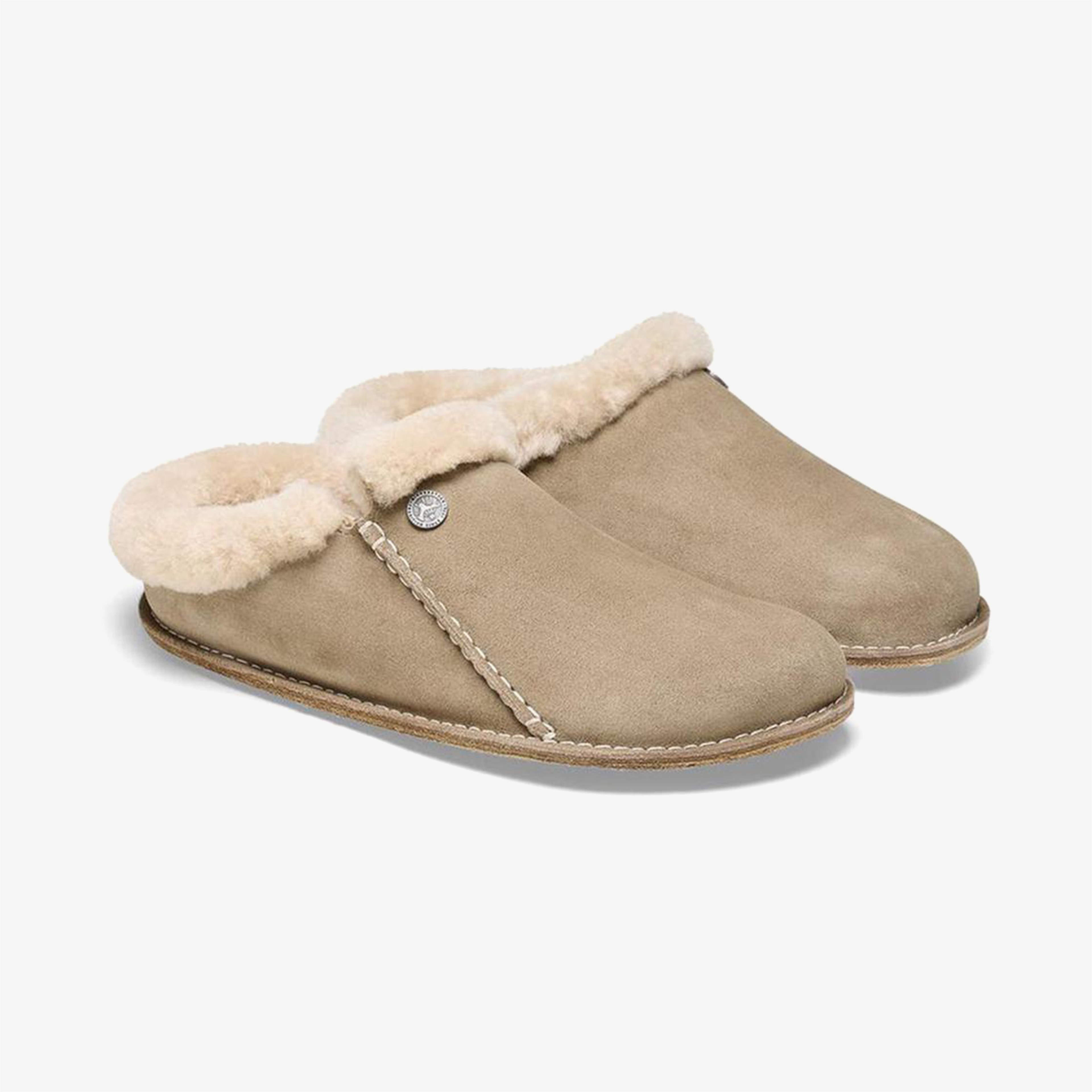 Birkenstock Zermatt Premium Kadın Bej Terlik