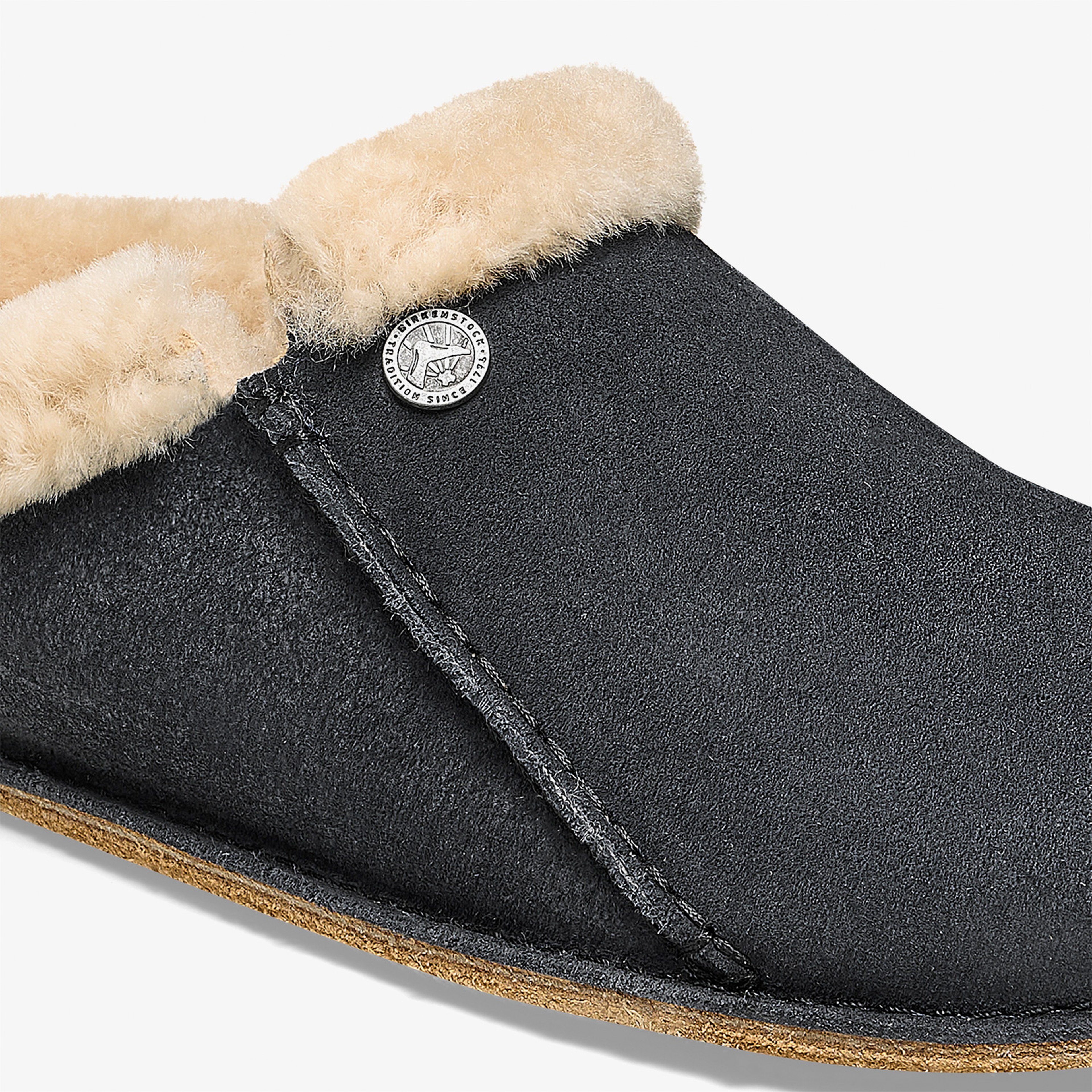 Birkenstock Zermatt Premium Kadın Krem Terlik
