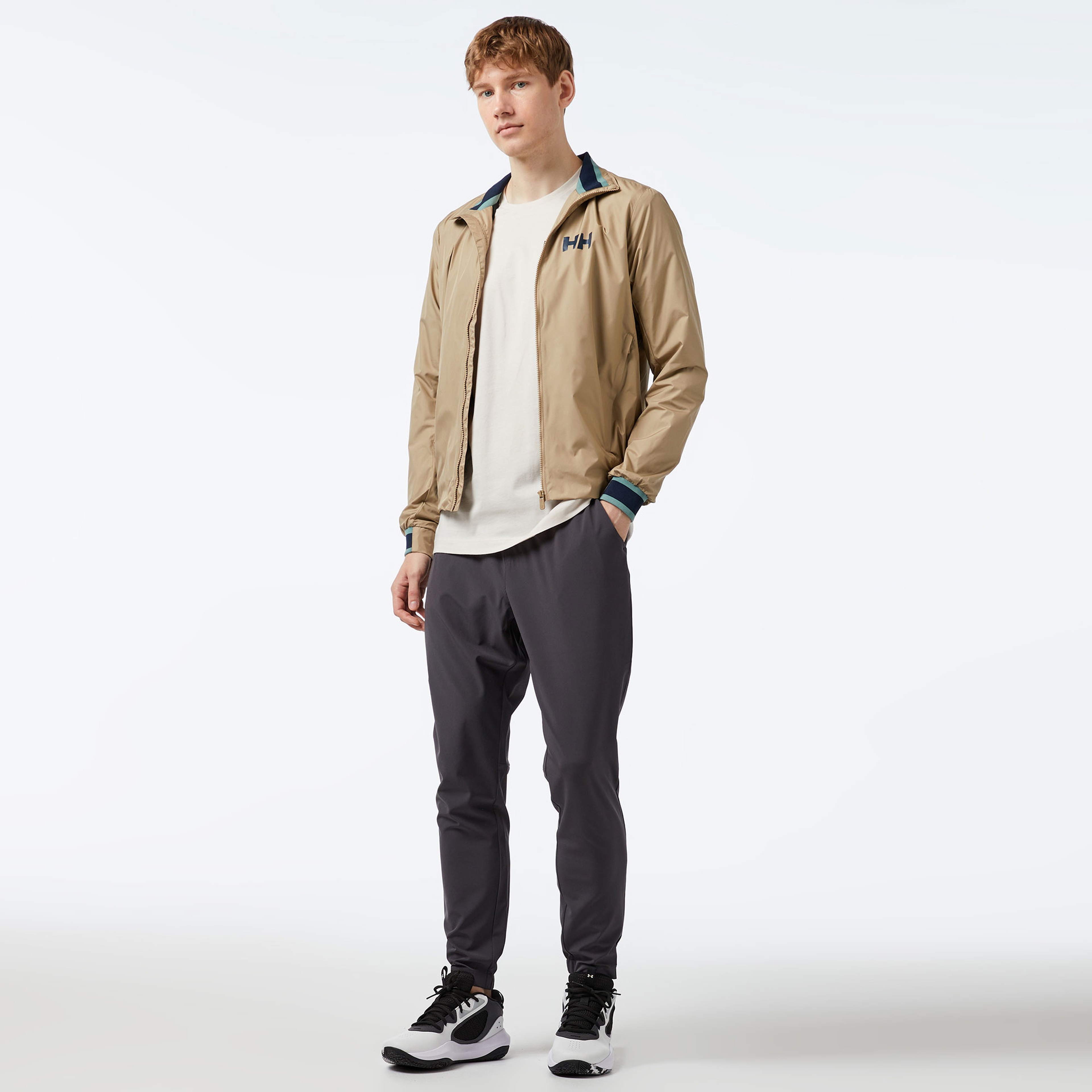 Helly Hansen Salt Windbreaker Erkek Bej Mont