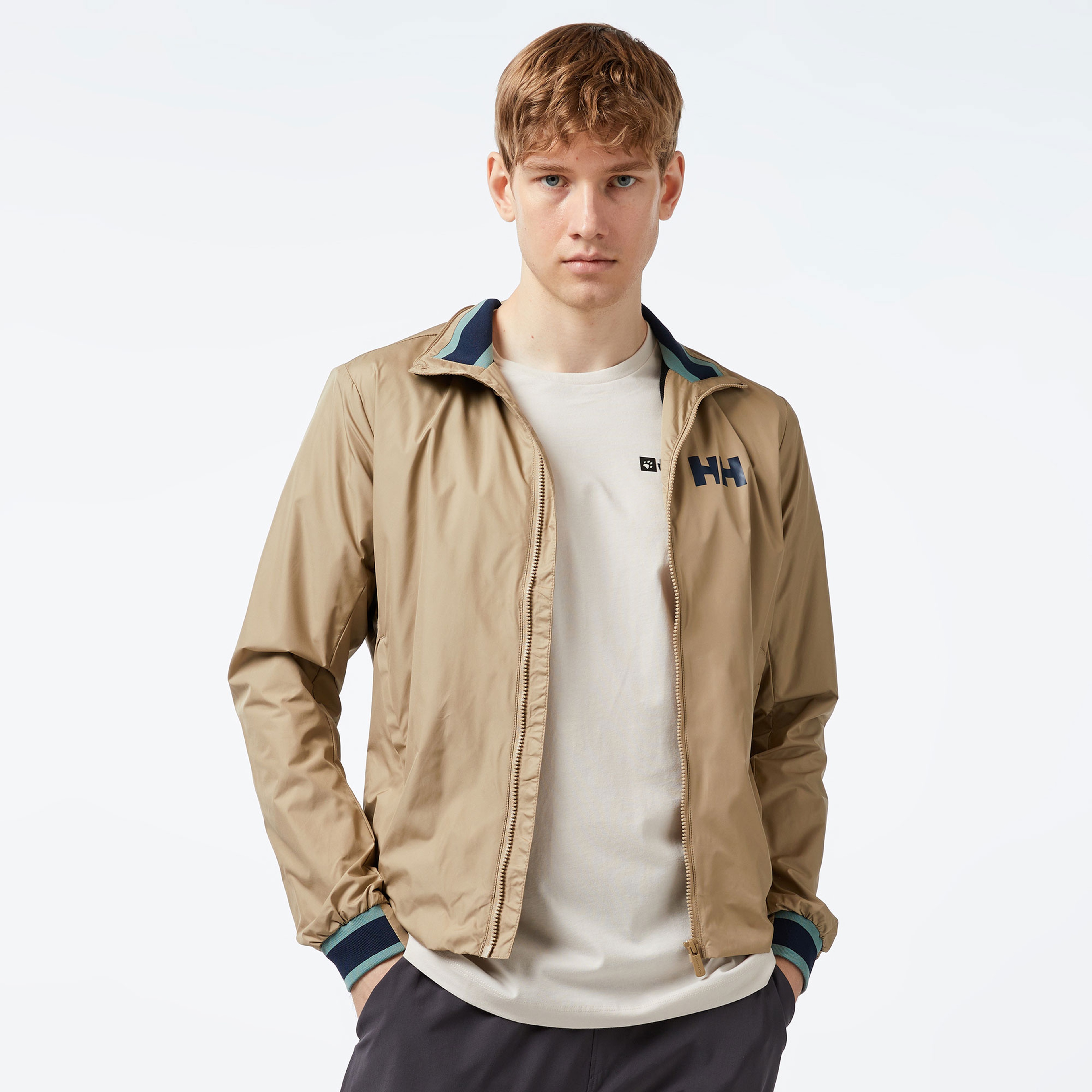 Helly Hansen Salt Windbreaker Erkek Bej Mont