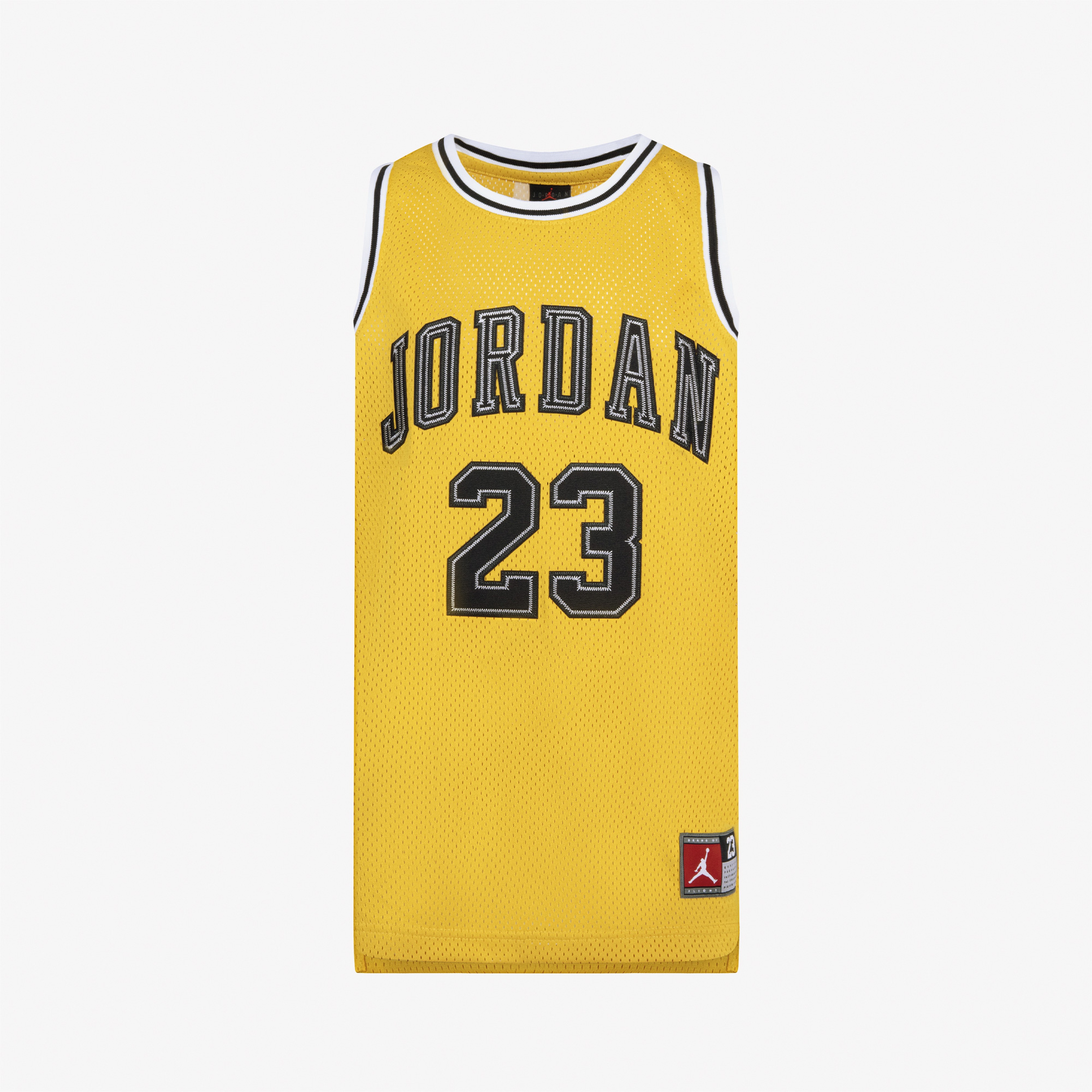 Jordan 23 Jersey Çocuk Sarı Kolsuz T-Shirt