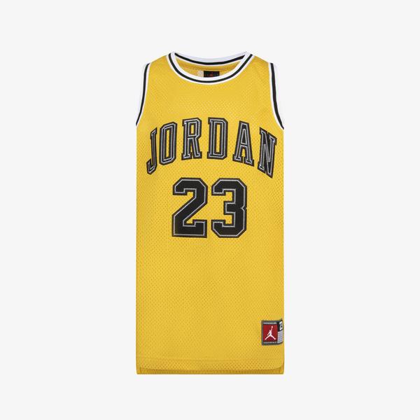 Jordan 23 Jersey Çocuk Sarı Kolsuz T-Shirt