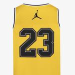 Jordan 23 Jersey Çocuk Sarı Kolsuz T-Shirt