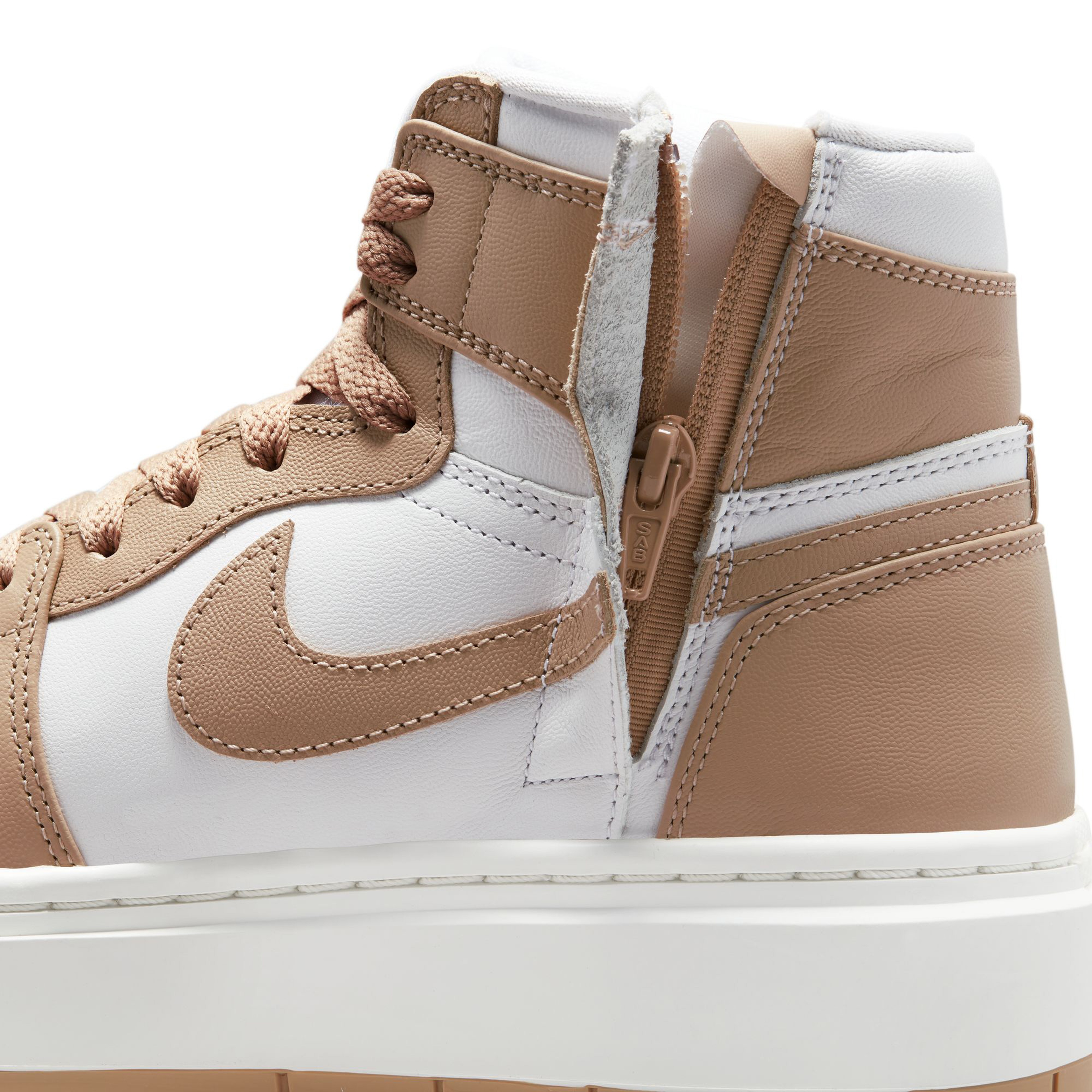 Jordan Air 1 Elevate High Kadın Bej Spor Ayakkabı
