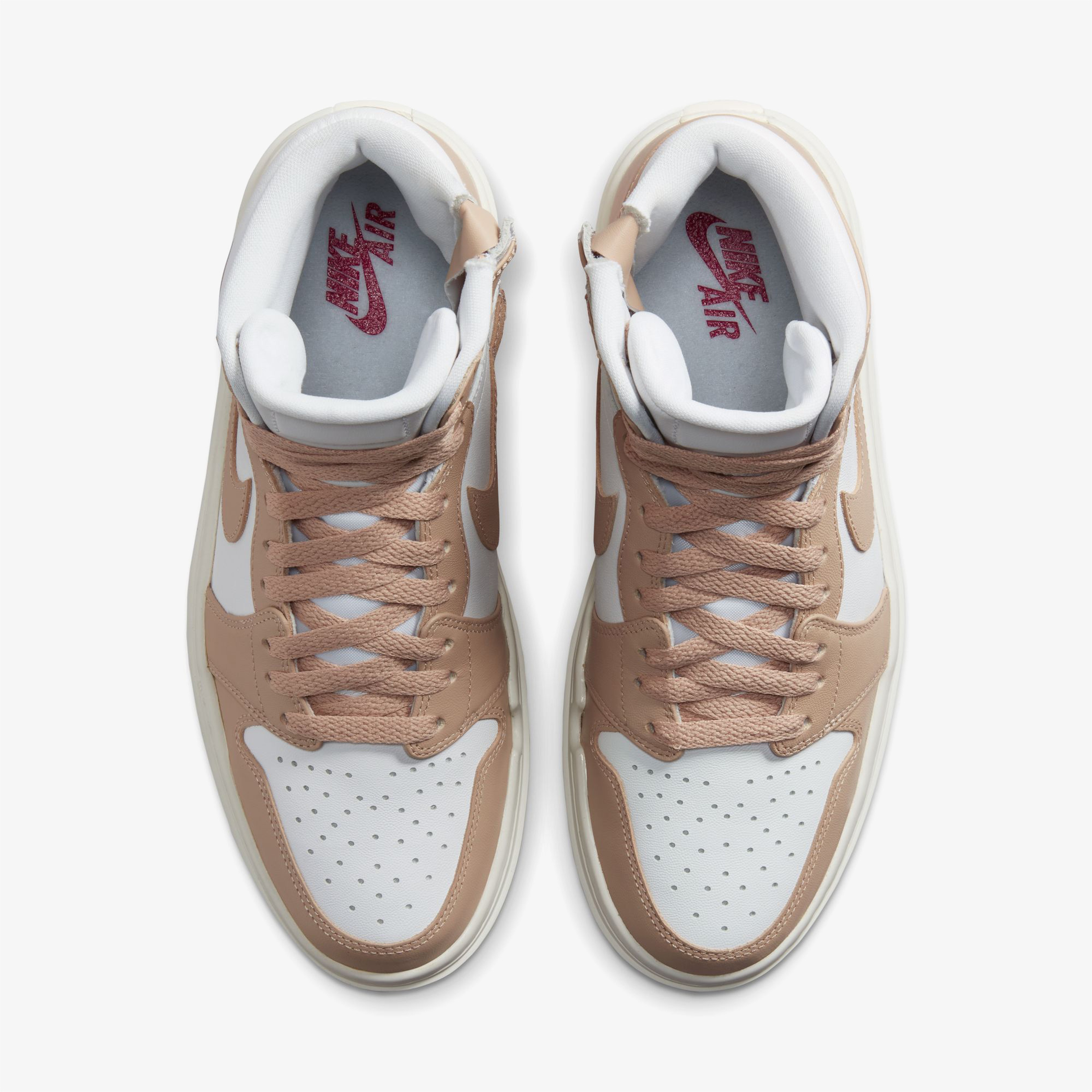 Jordan Air 1 Elevate High Kadın Bej Spor Ayakkabı