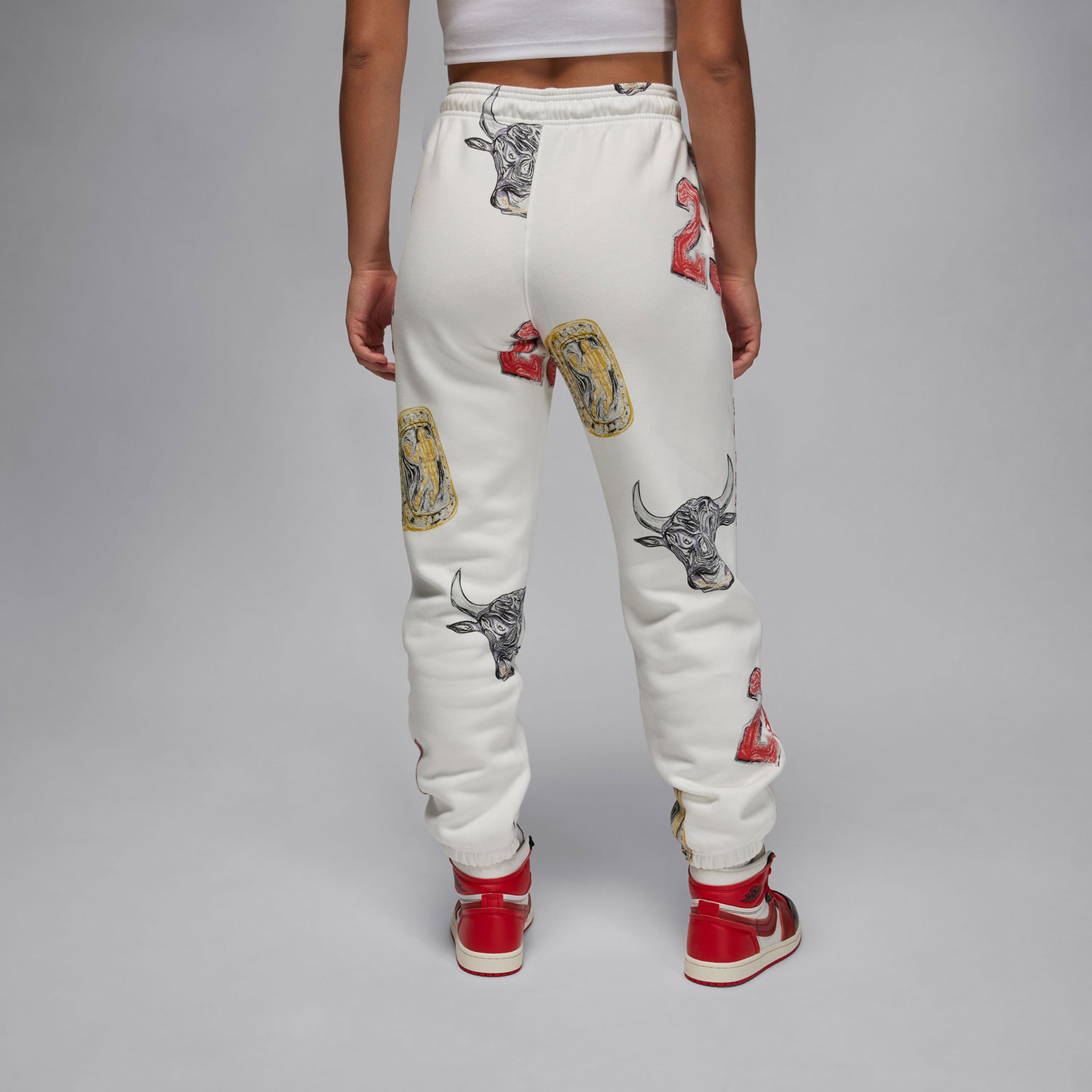 Nike Full Length Kadın Krem Eşofman Altı