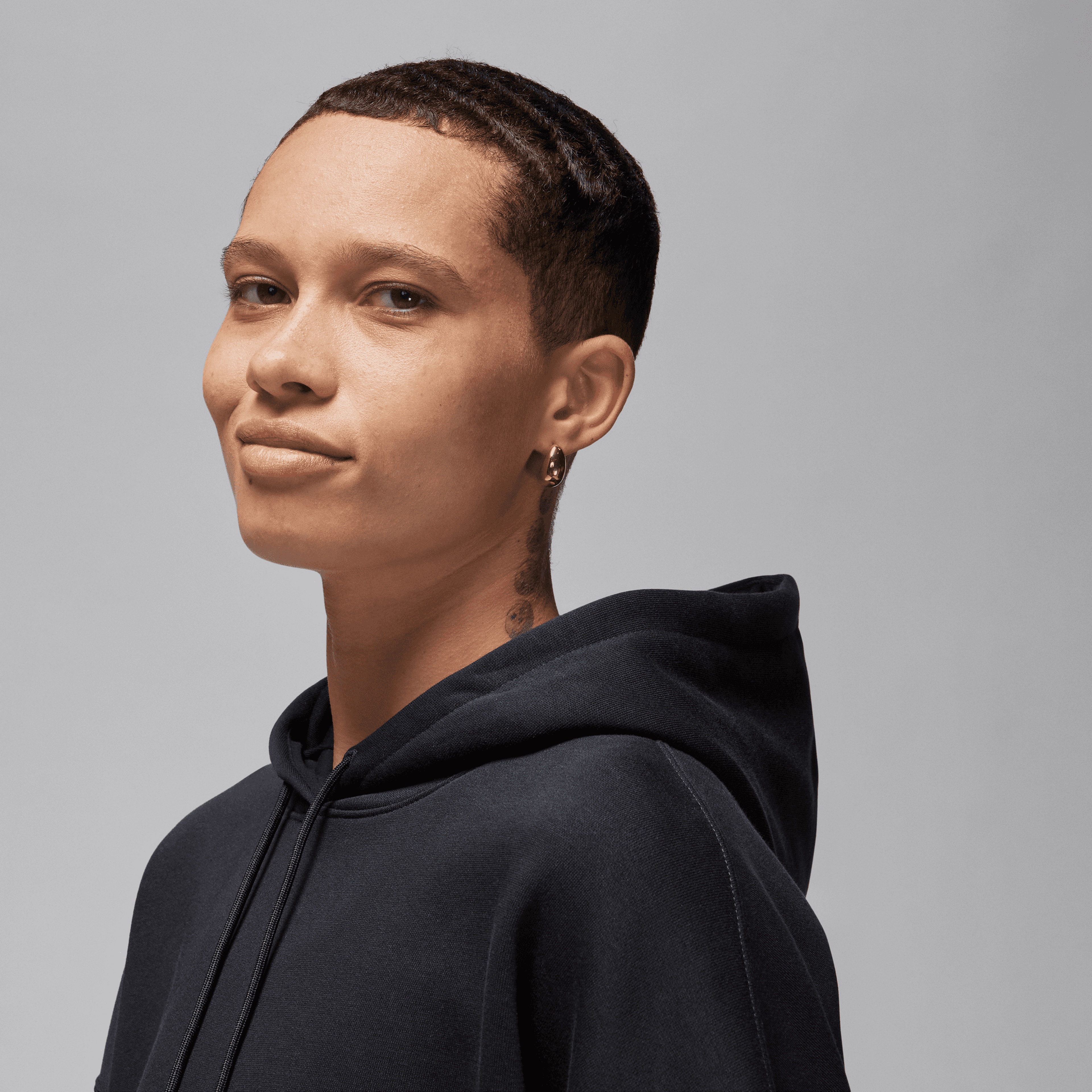 Jordan Brooklyn Fleece Kadın Siyah Hoodie