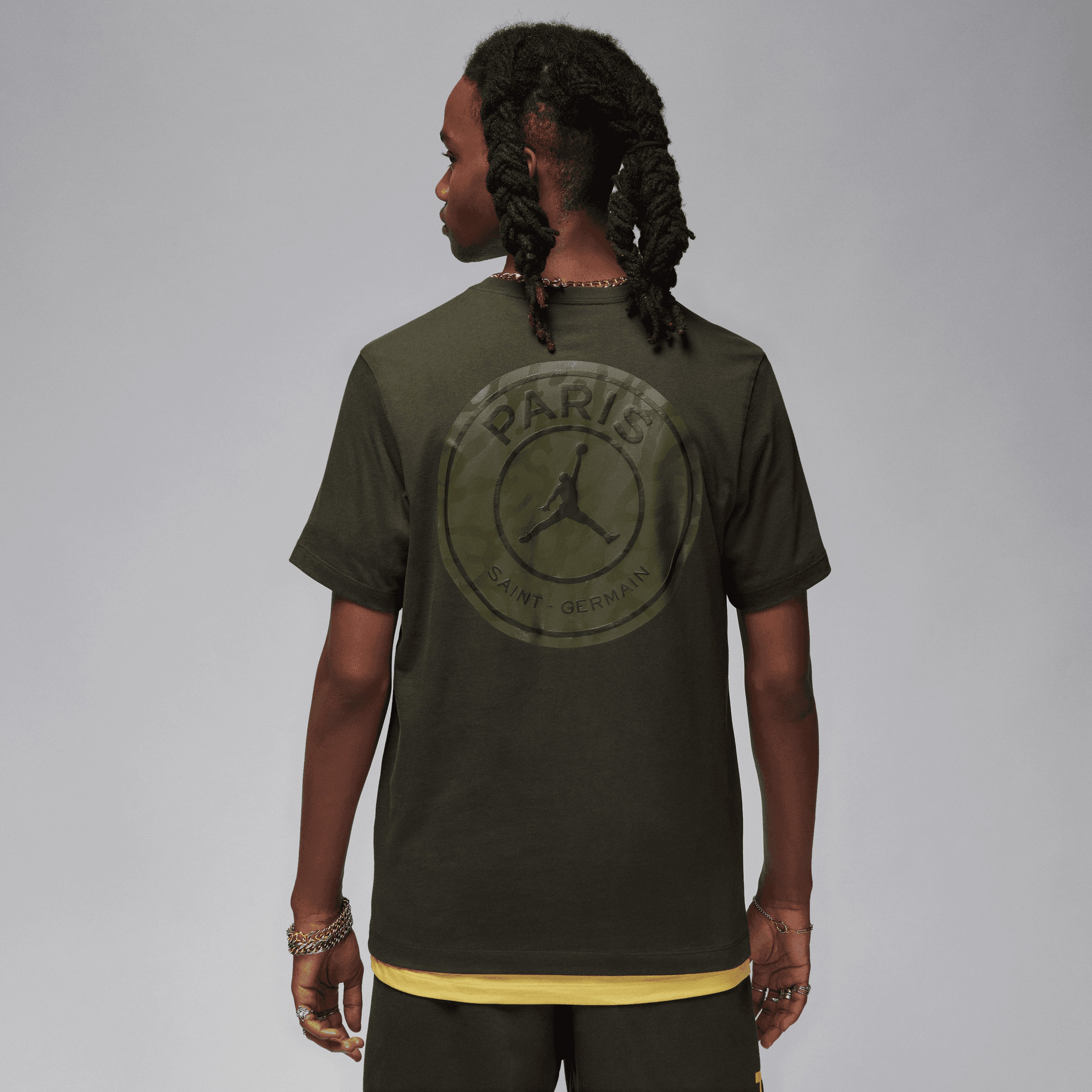 Nike Paris Saint-Germain Erkek Yeşil T-Shirt