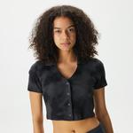 Jordan Sleeve Top Kadın Gri T-Shirt