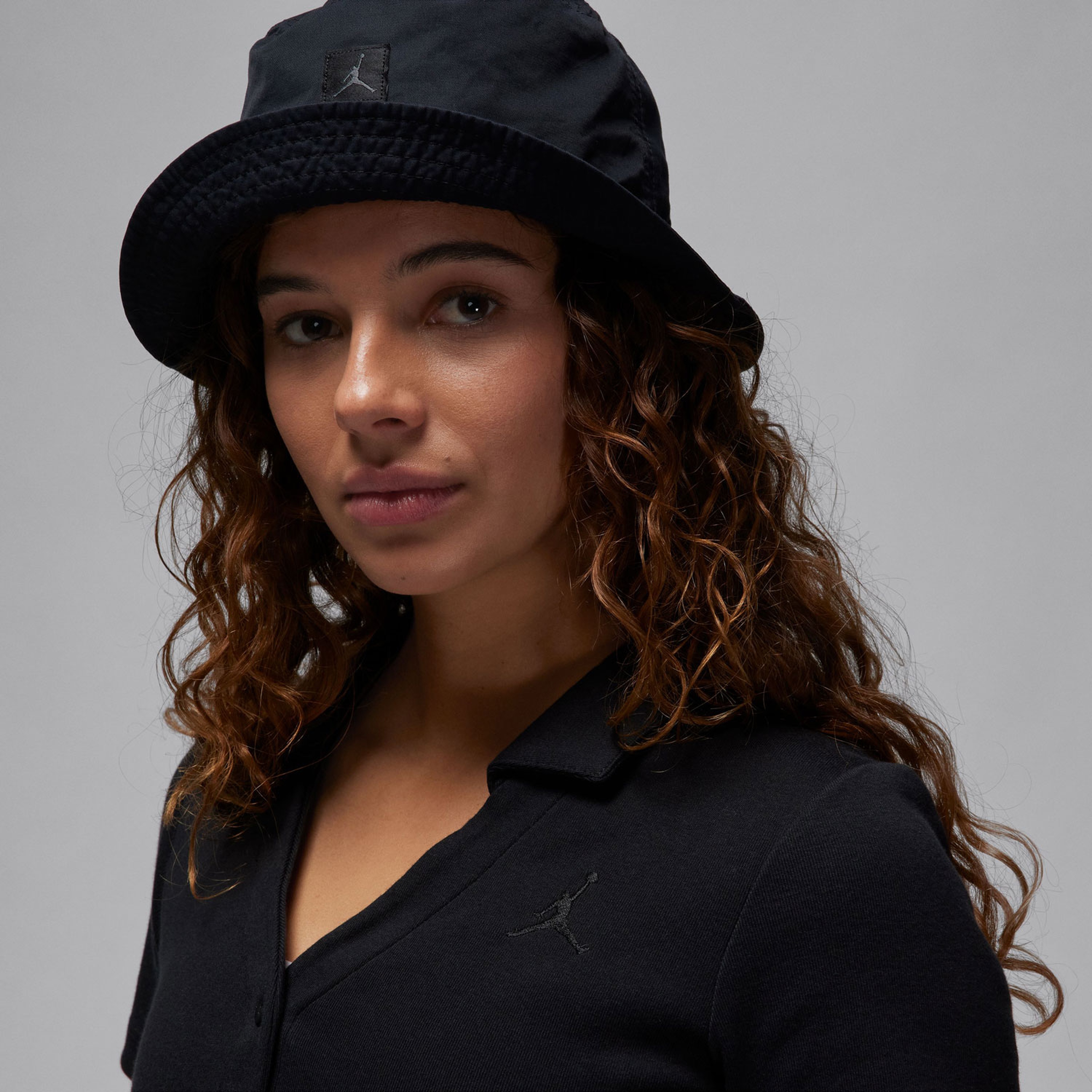 Jordan Sleeve Top Kadın Siyah T-Shirt