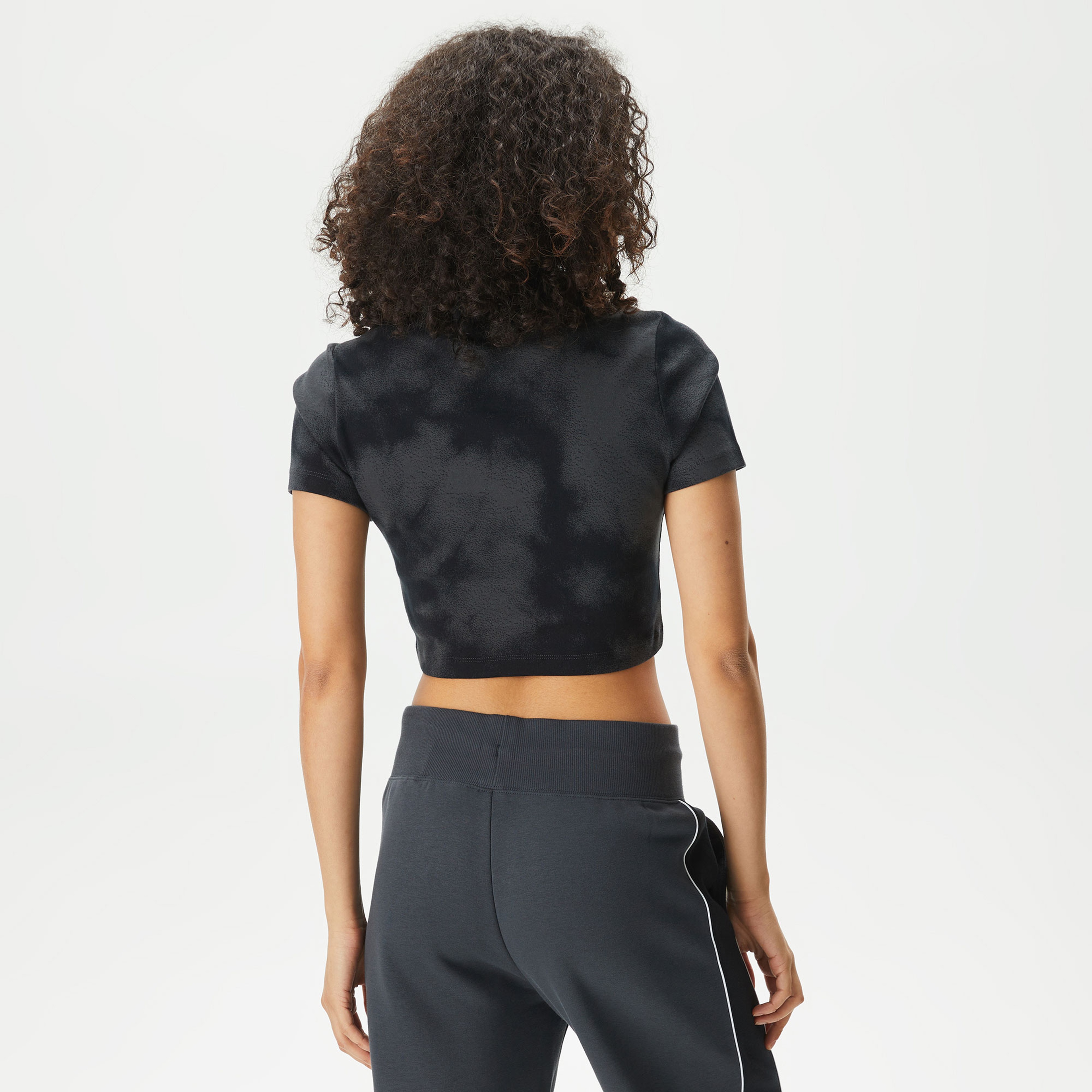 Jordan Sleeve Top Kadın Gri T-Shirt