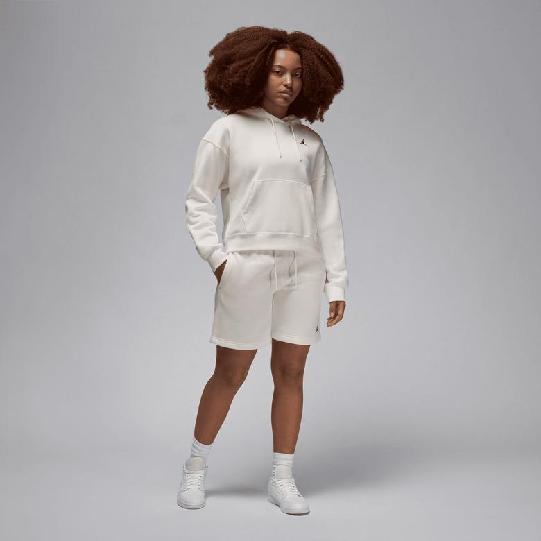 Jordan Brkln Flc 2 Kadın Krem Şort