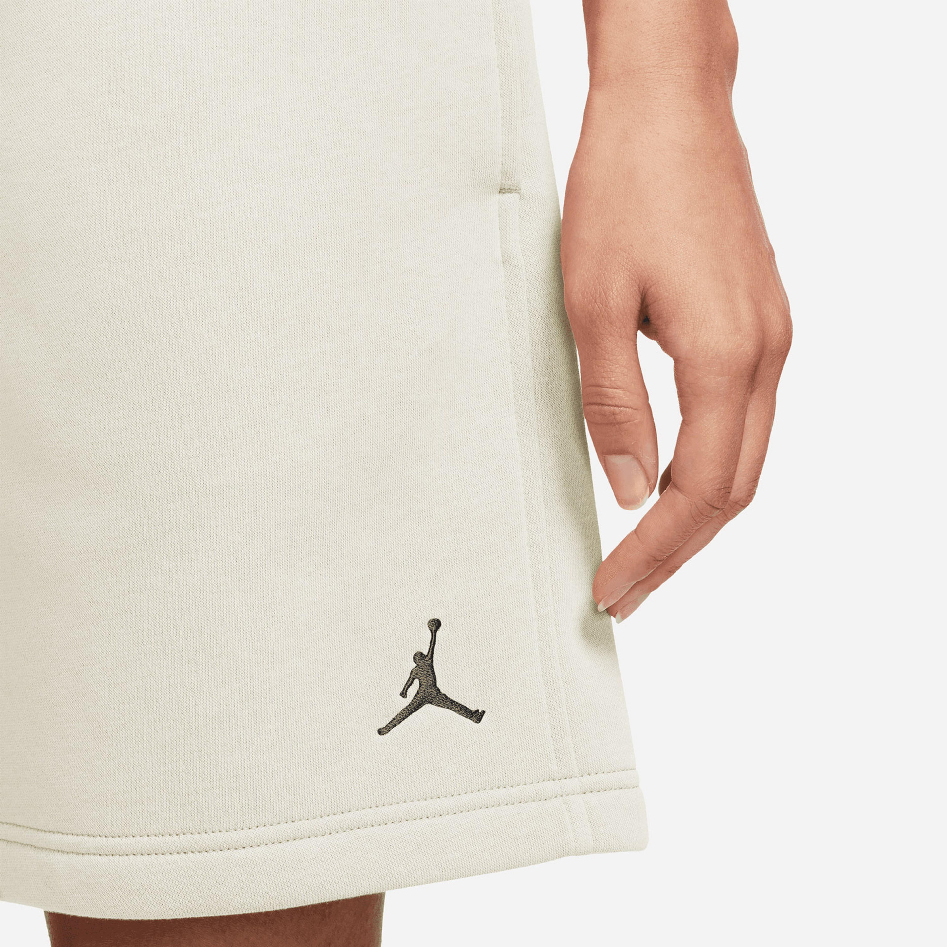 Jordan Brkln Flc 2 Kadın Krem Şort