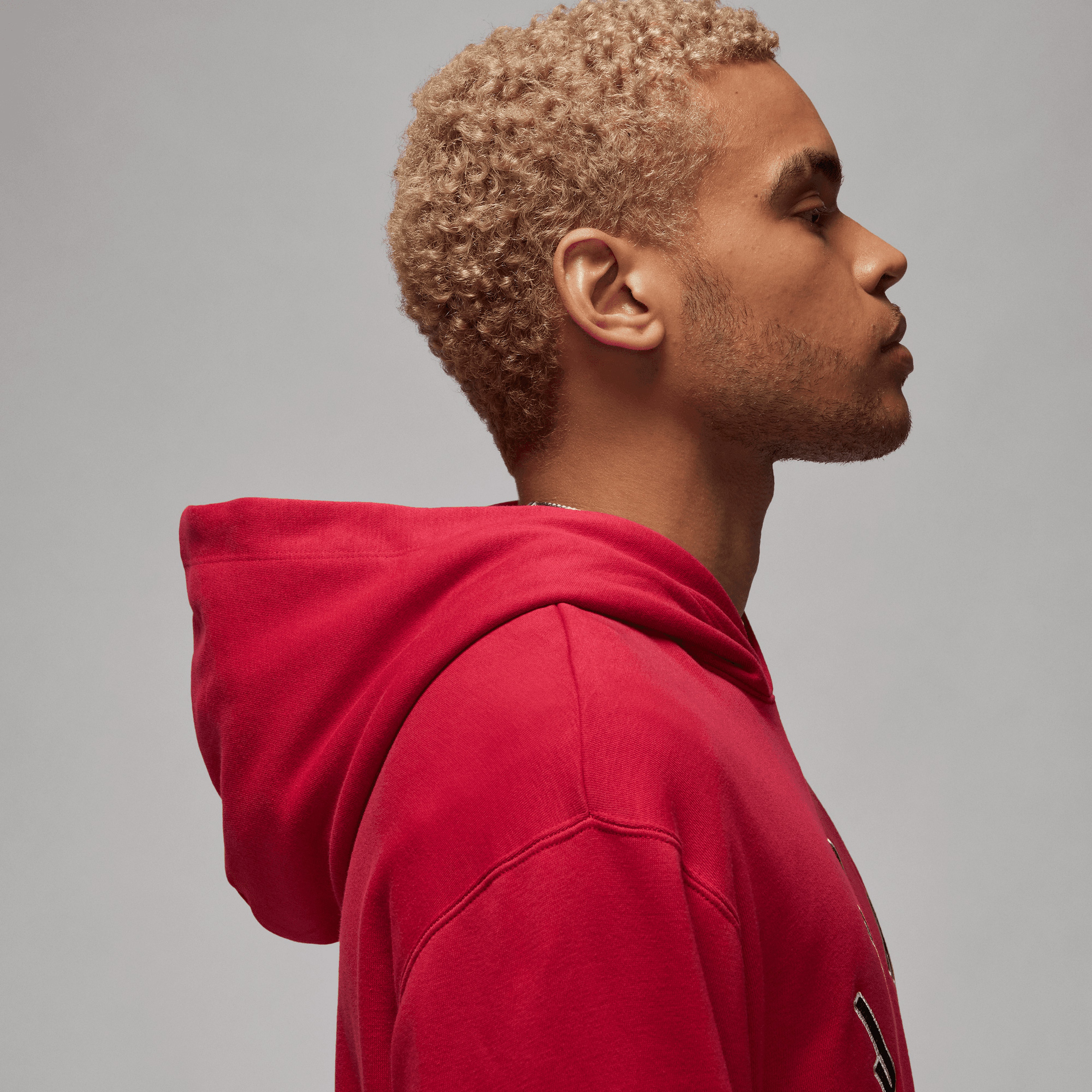 Jordan MJ Flight Mvp Fleece Pullover Erkek Kırmızı Hoodie