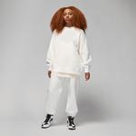 Jordan Flight Fleece Crew Kadın Beyaz Sweatshirt