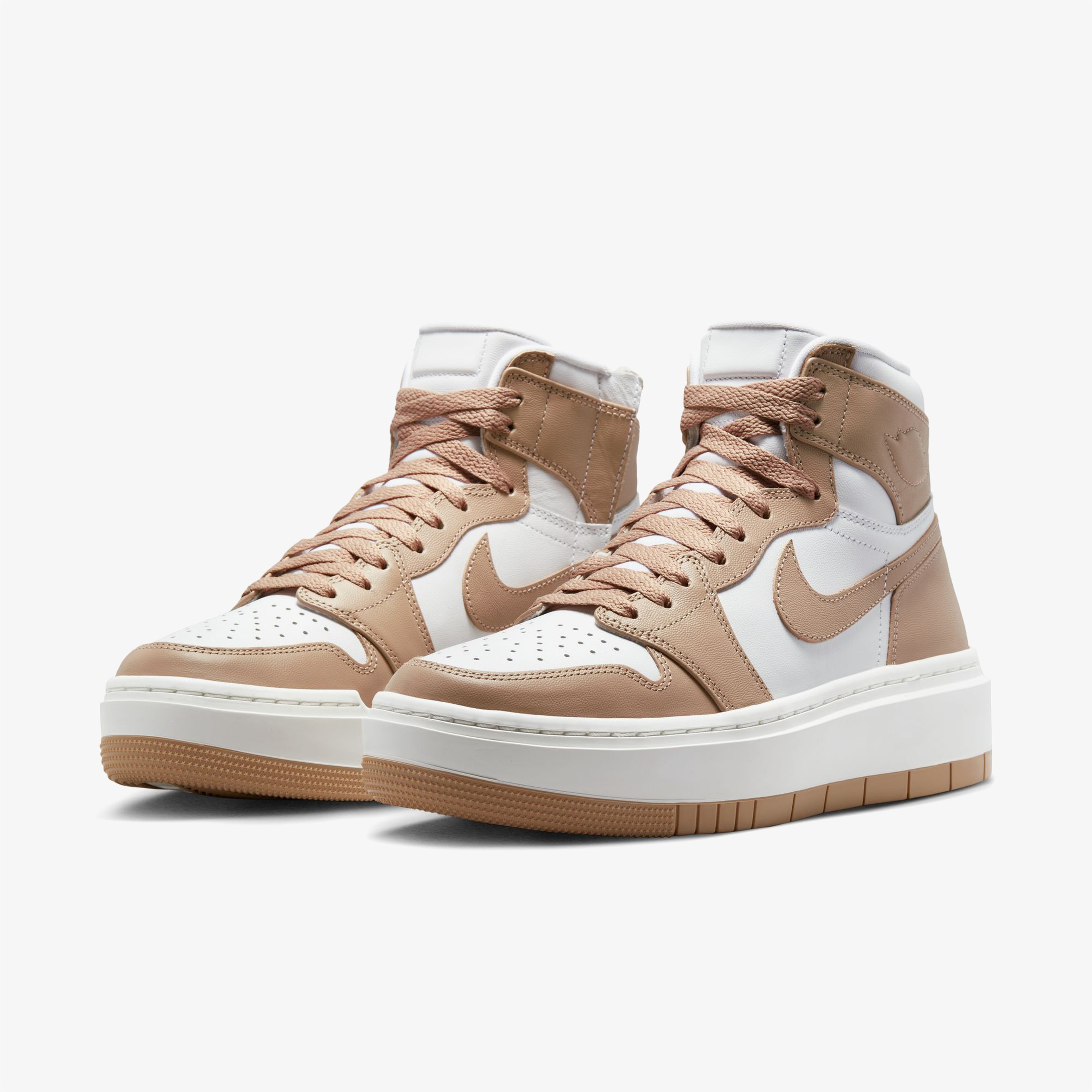 Jordan Air 1 Elevate High Kadın Bej Spor Ayakkabı
