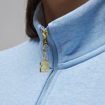 Jordan Flight Fleece Kadın Mavi Sweatshirt