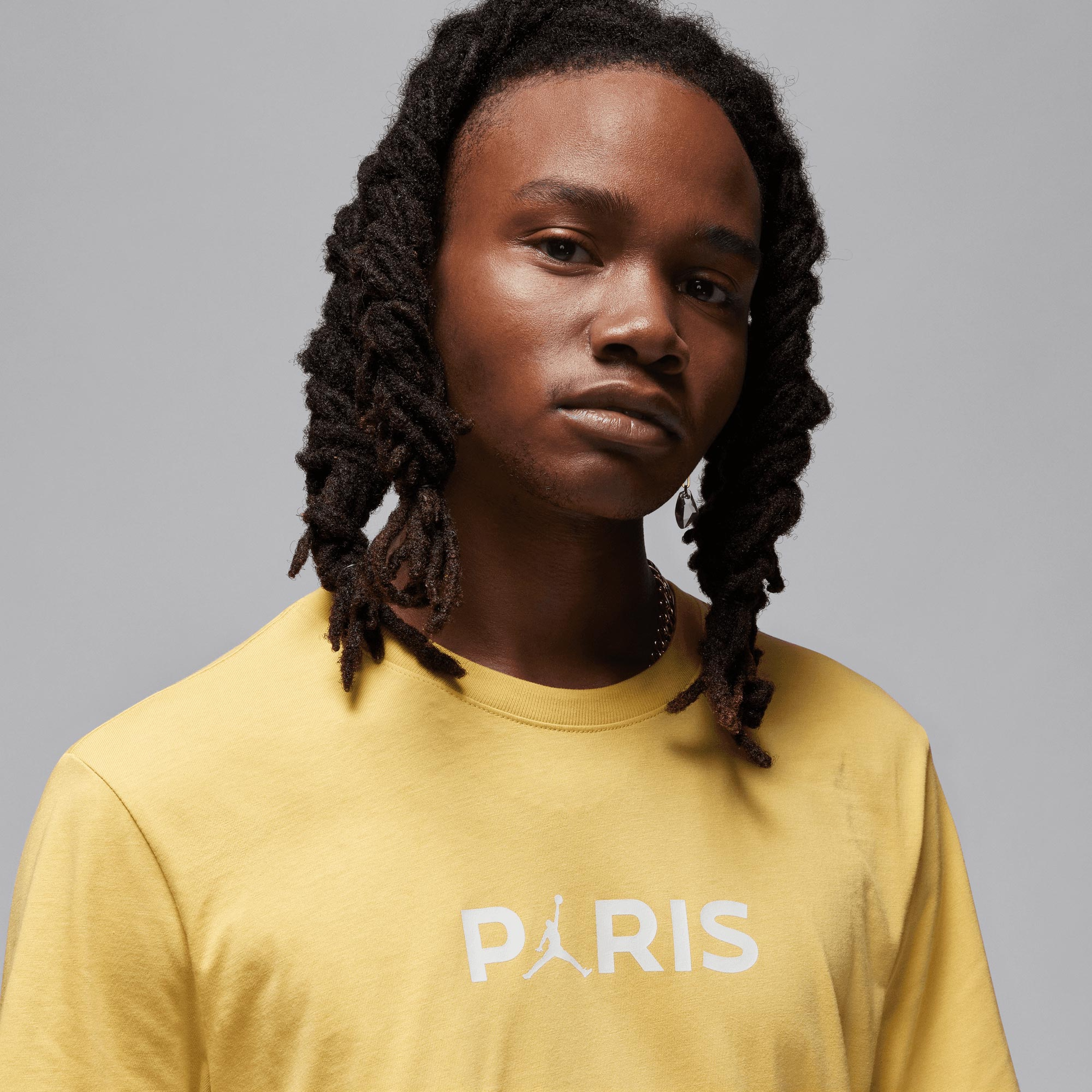 Nike Paris Saint-Germain Erkek Sarı/Altın T-Shirt