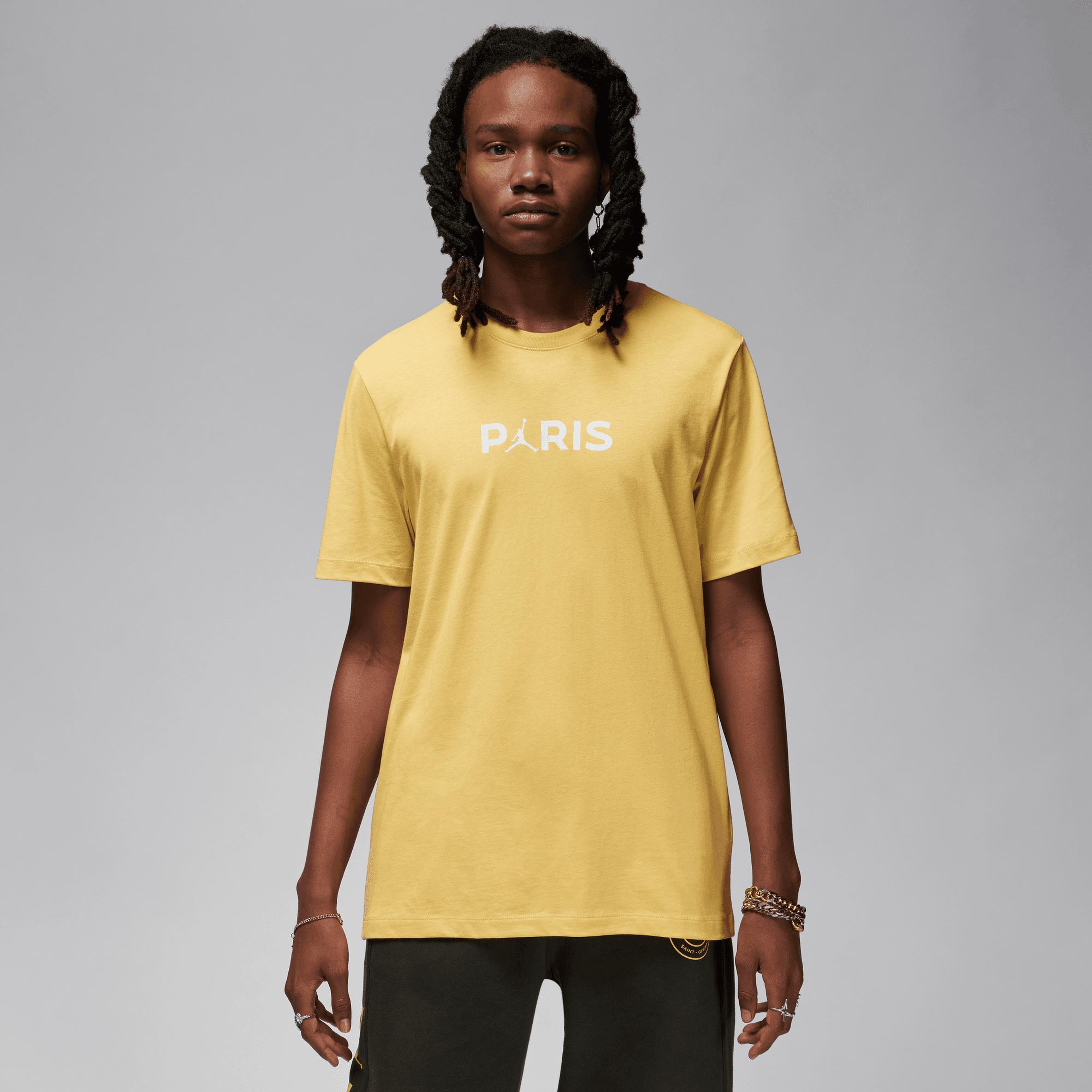 Nike Paris Saint-Germain Erkek Sarı/Altın T-Shirt