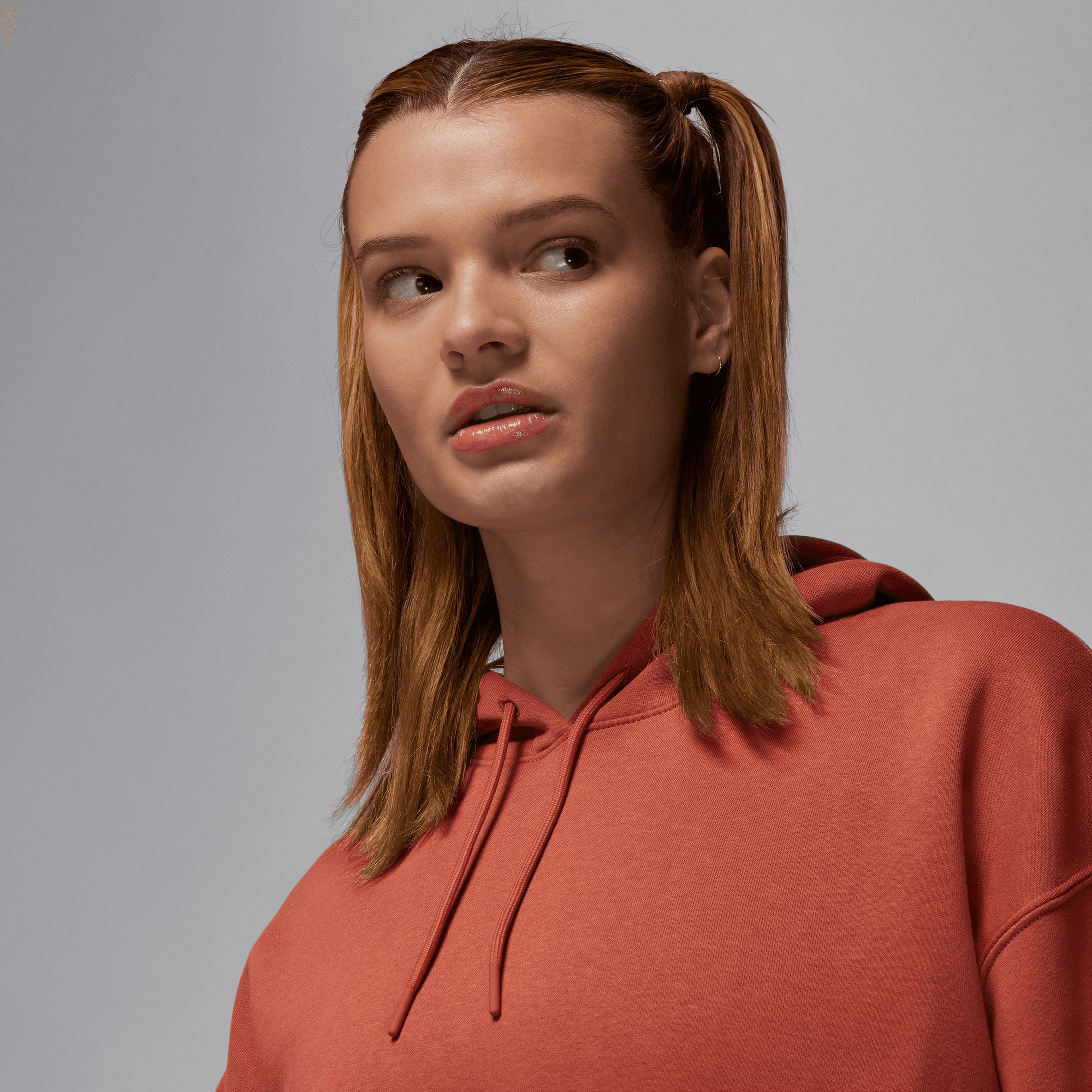 Jordan Brooklyn Fleece Kadın Kahverengi Hoodie