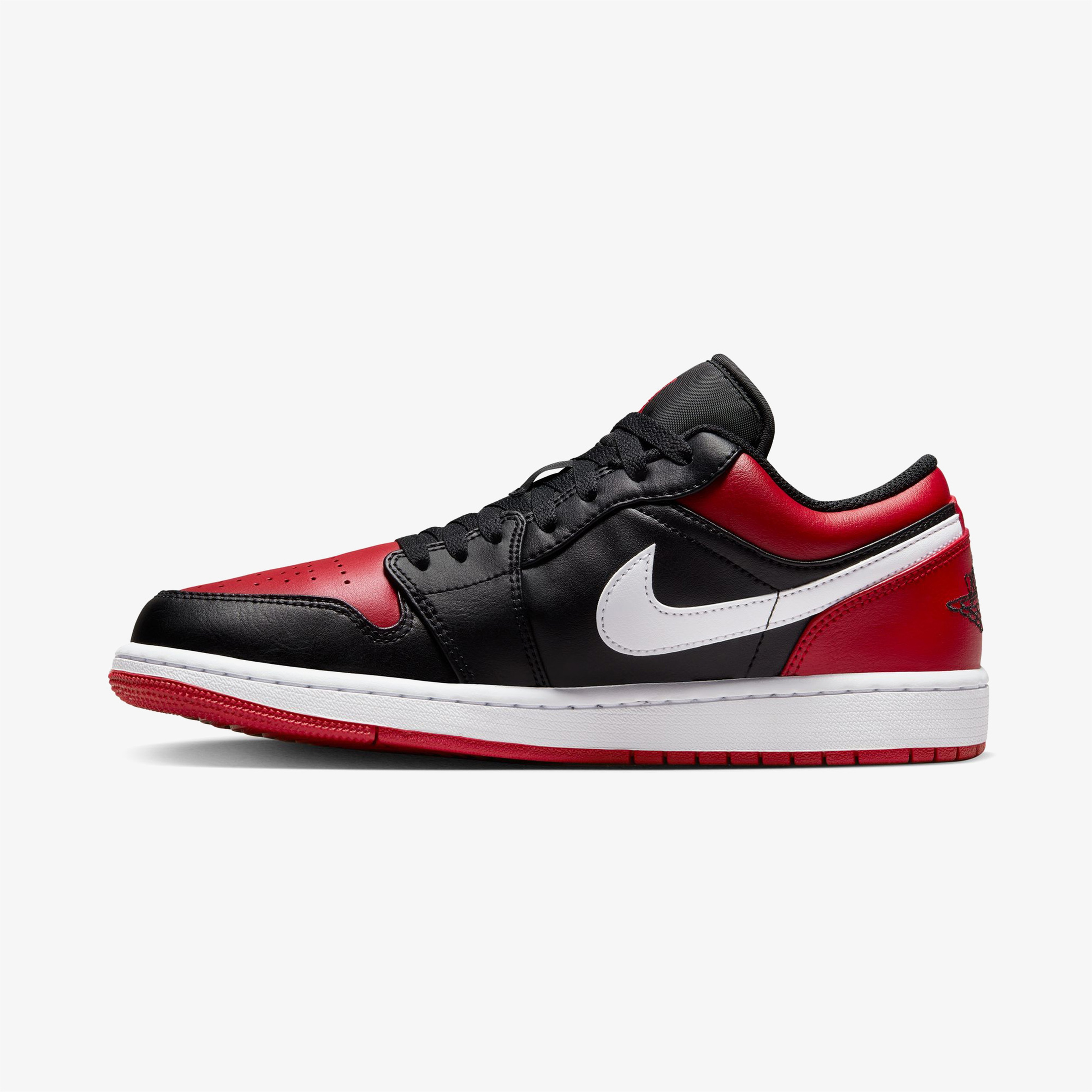 Nike Air Jordan 1 Low Erkek Siyah Sneaker